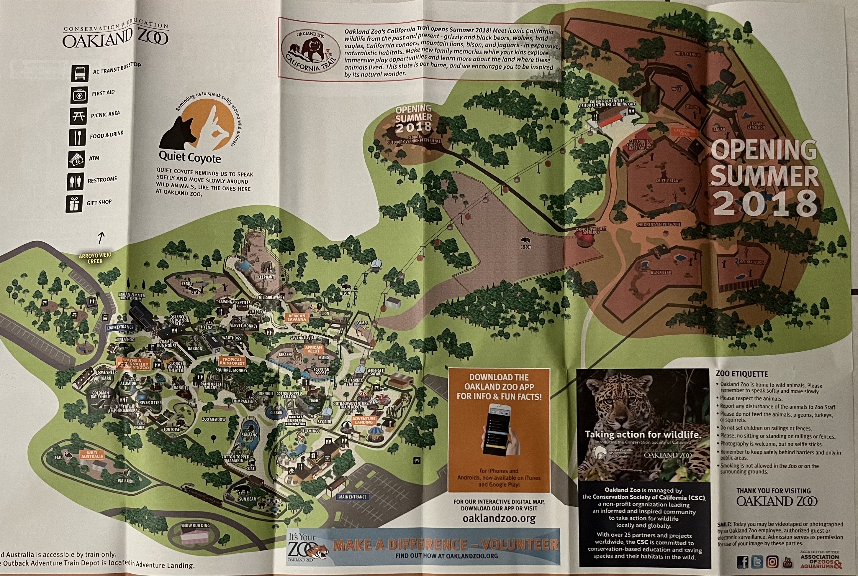 Zoo Map - 2018