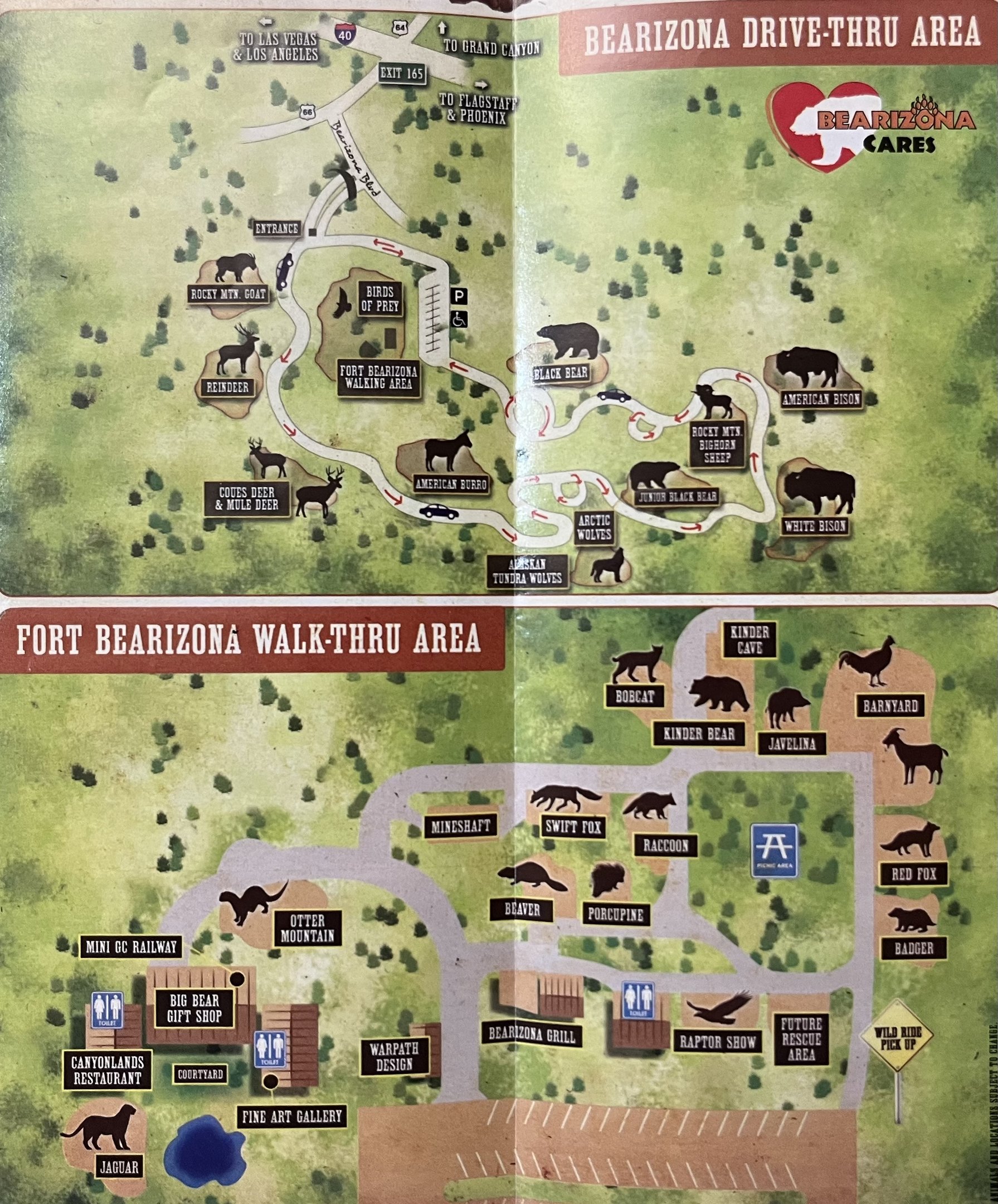 Zoo Map - 2018