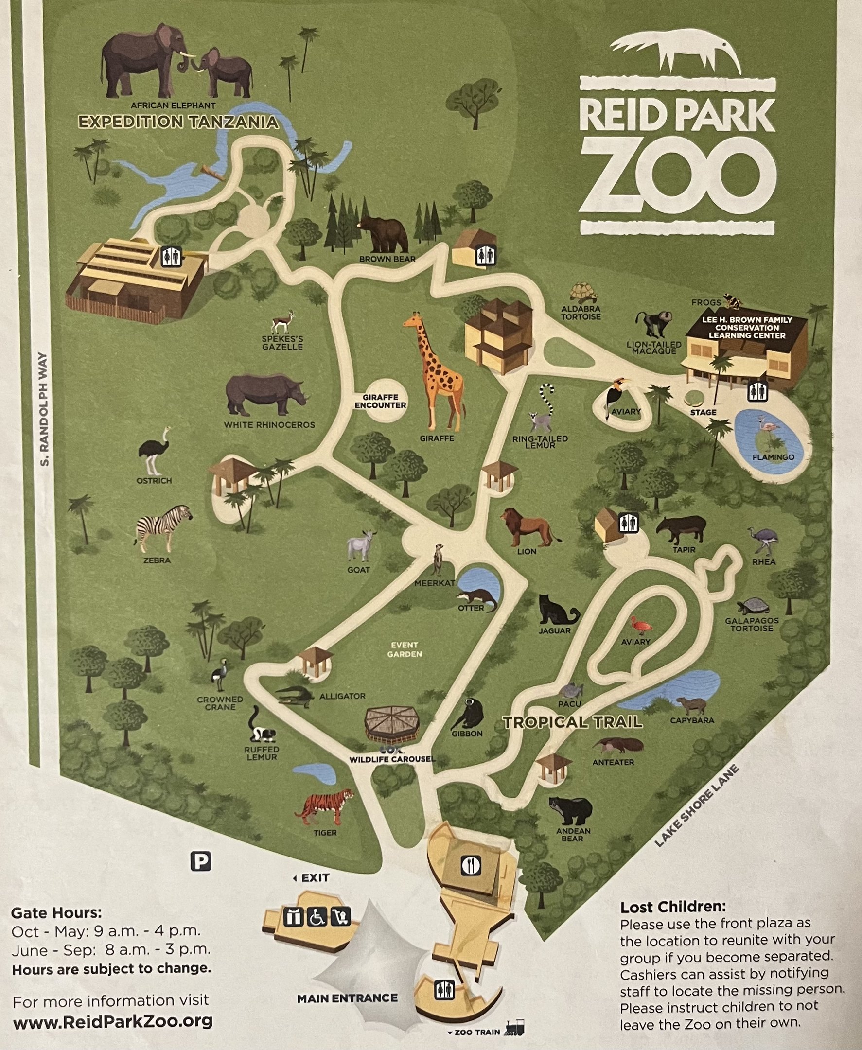Zoo Map - 2018