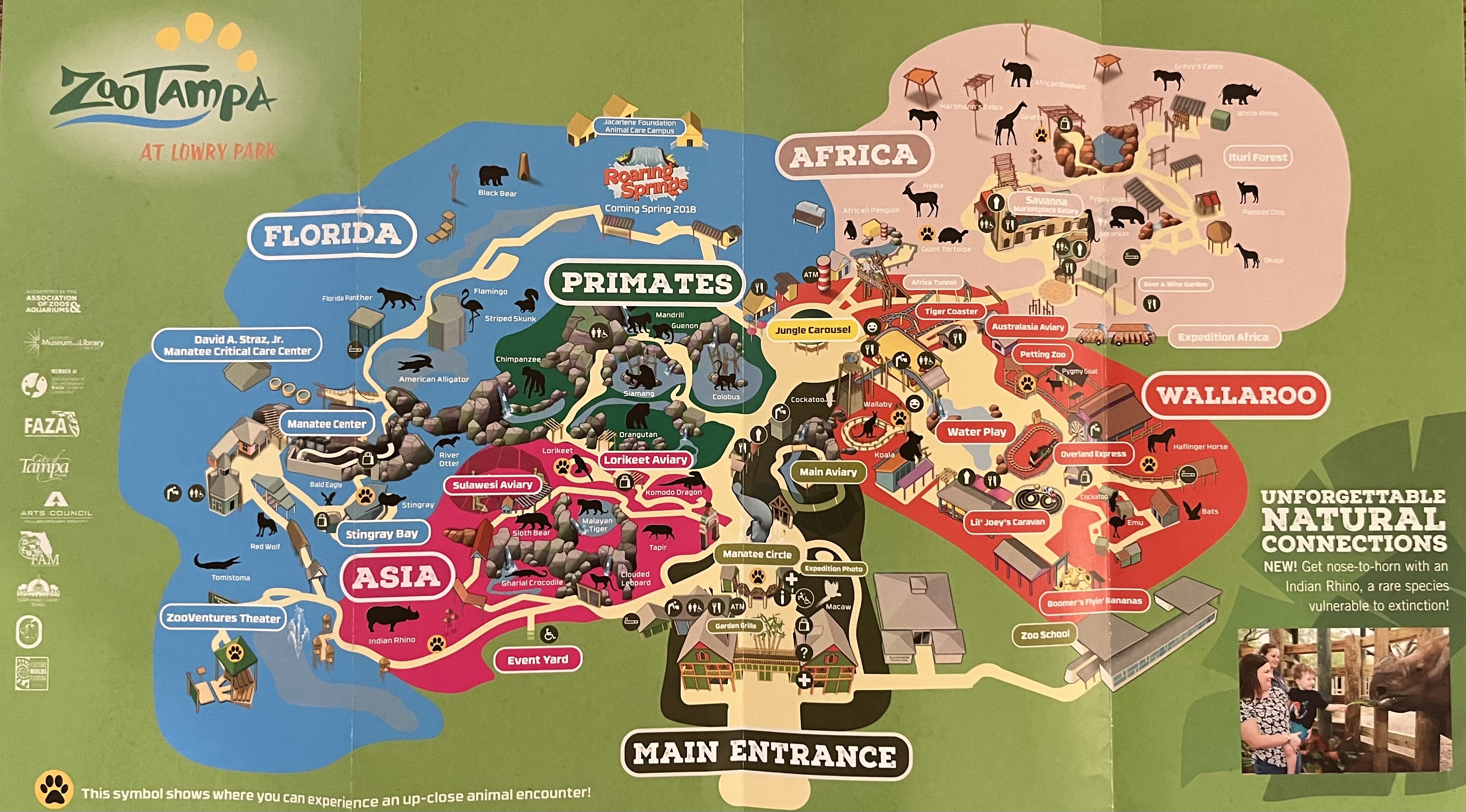Zoo Map - 2018