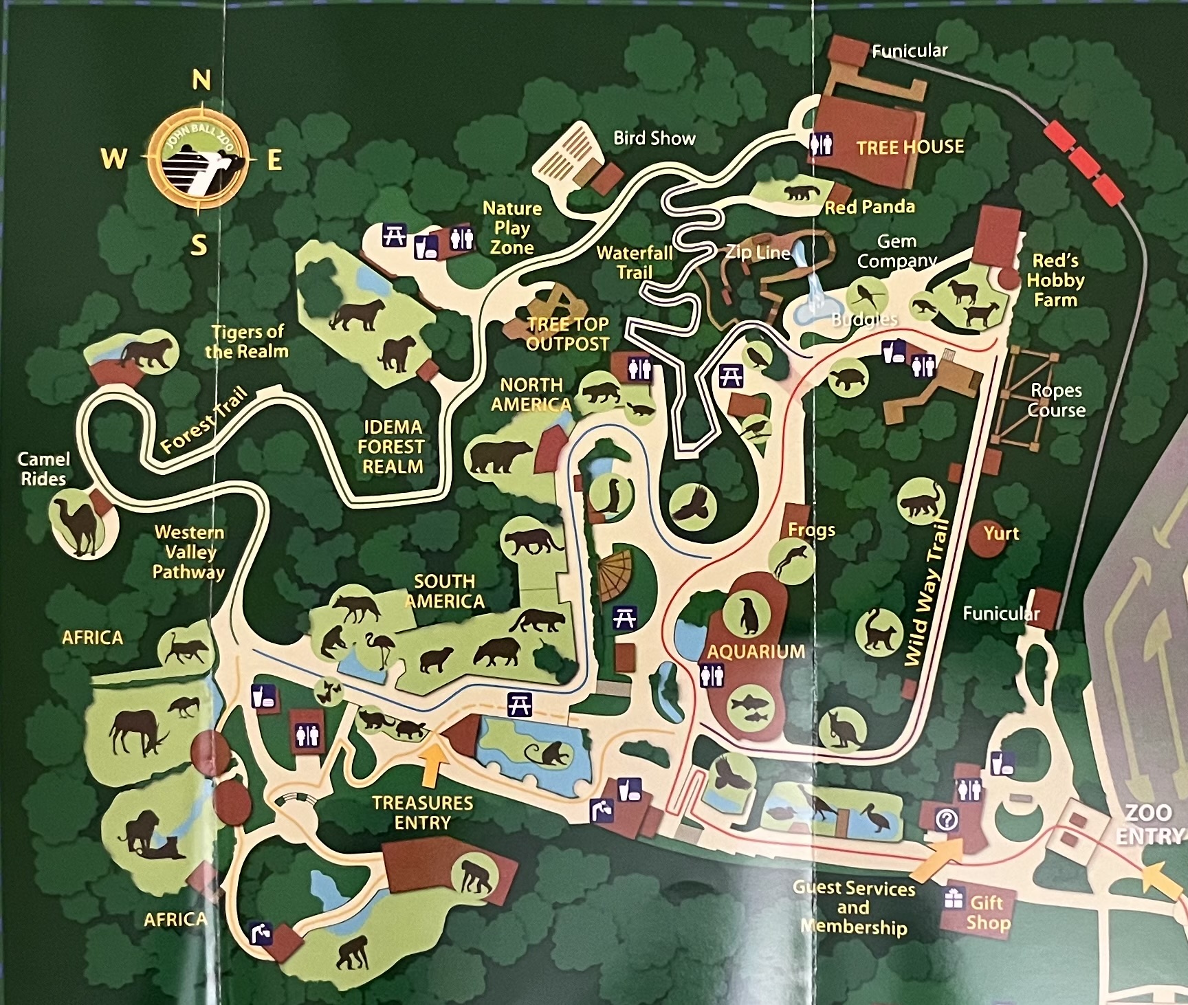 Zoo Map - 2018