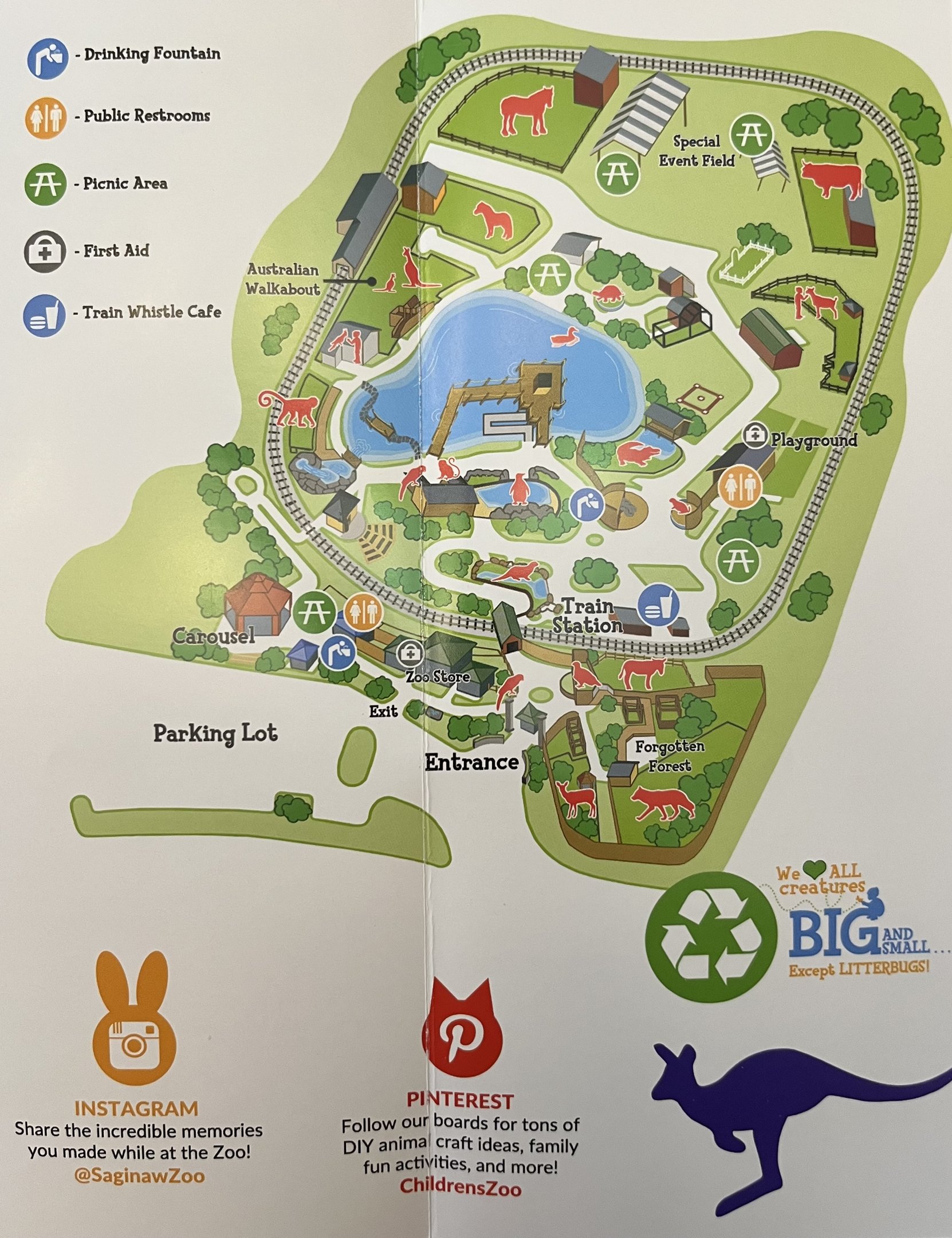 Zoo Map - 2018