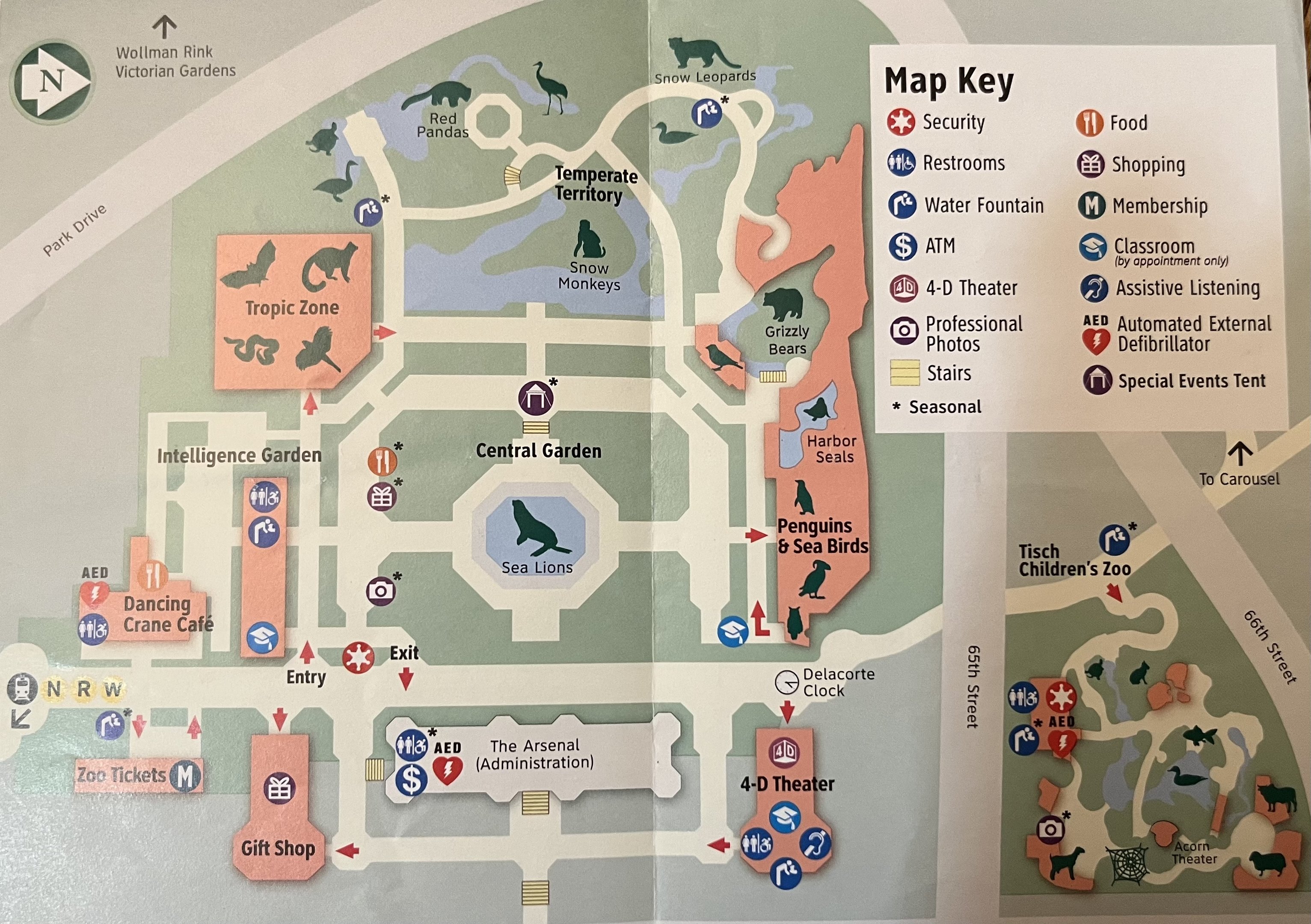 Zoo Map - 2018