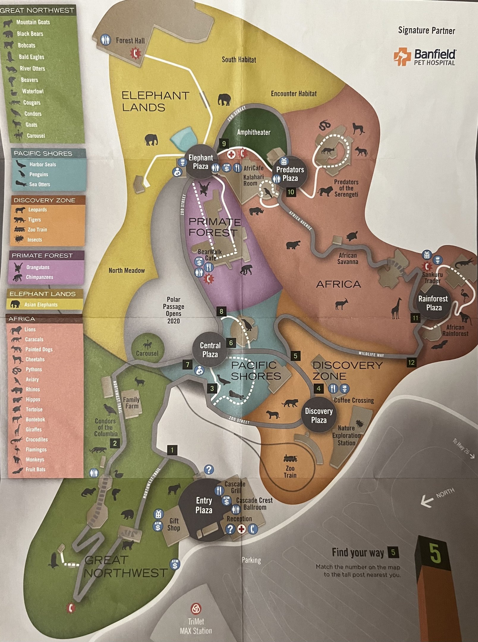 Zoo Map - 2018