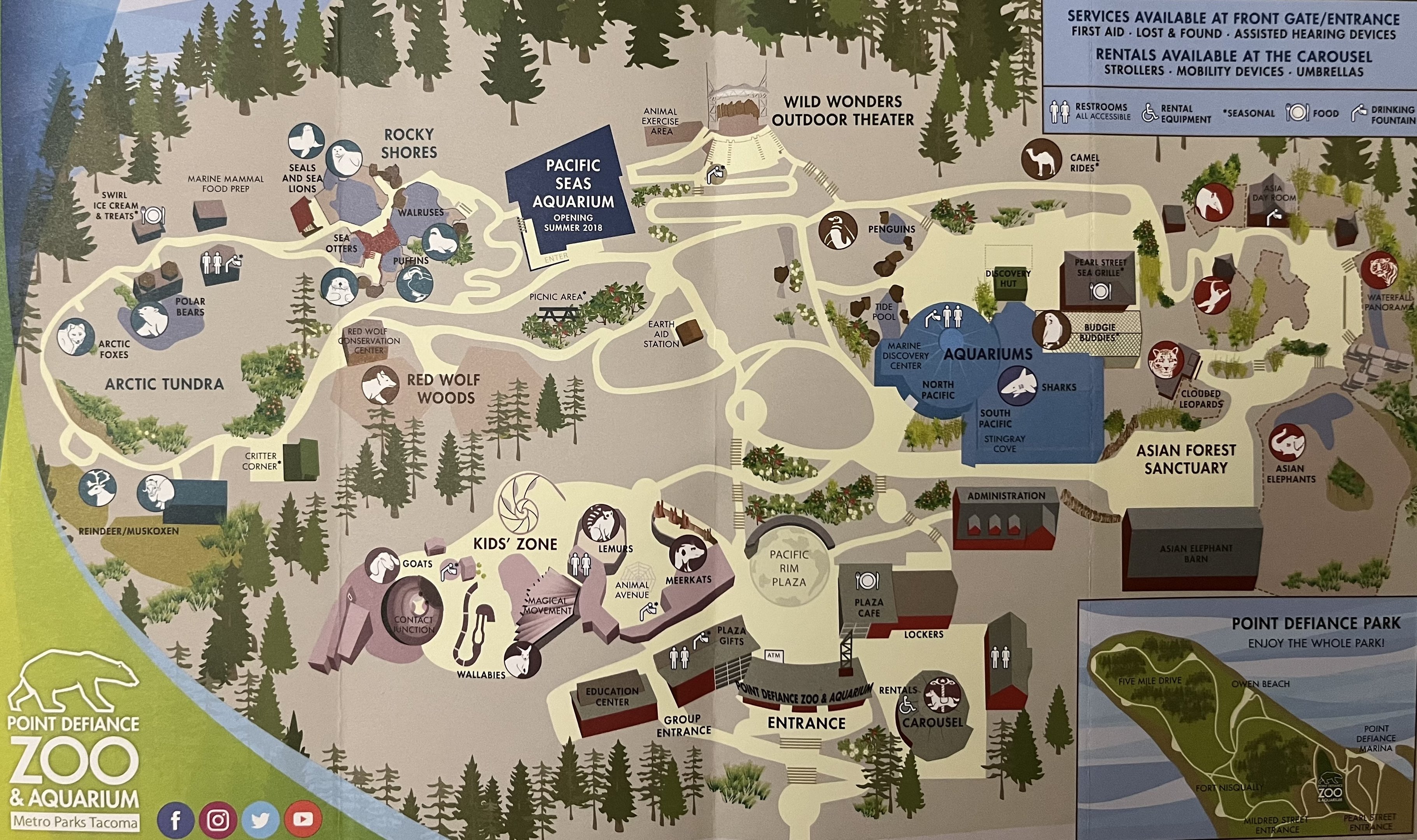 Zoo Map - 2018