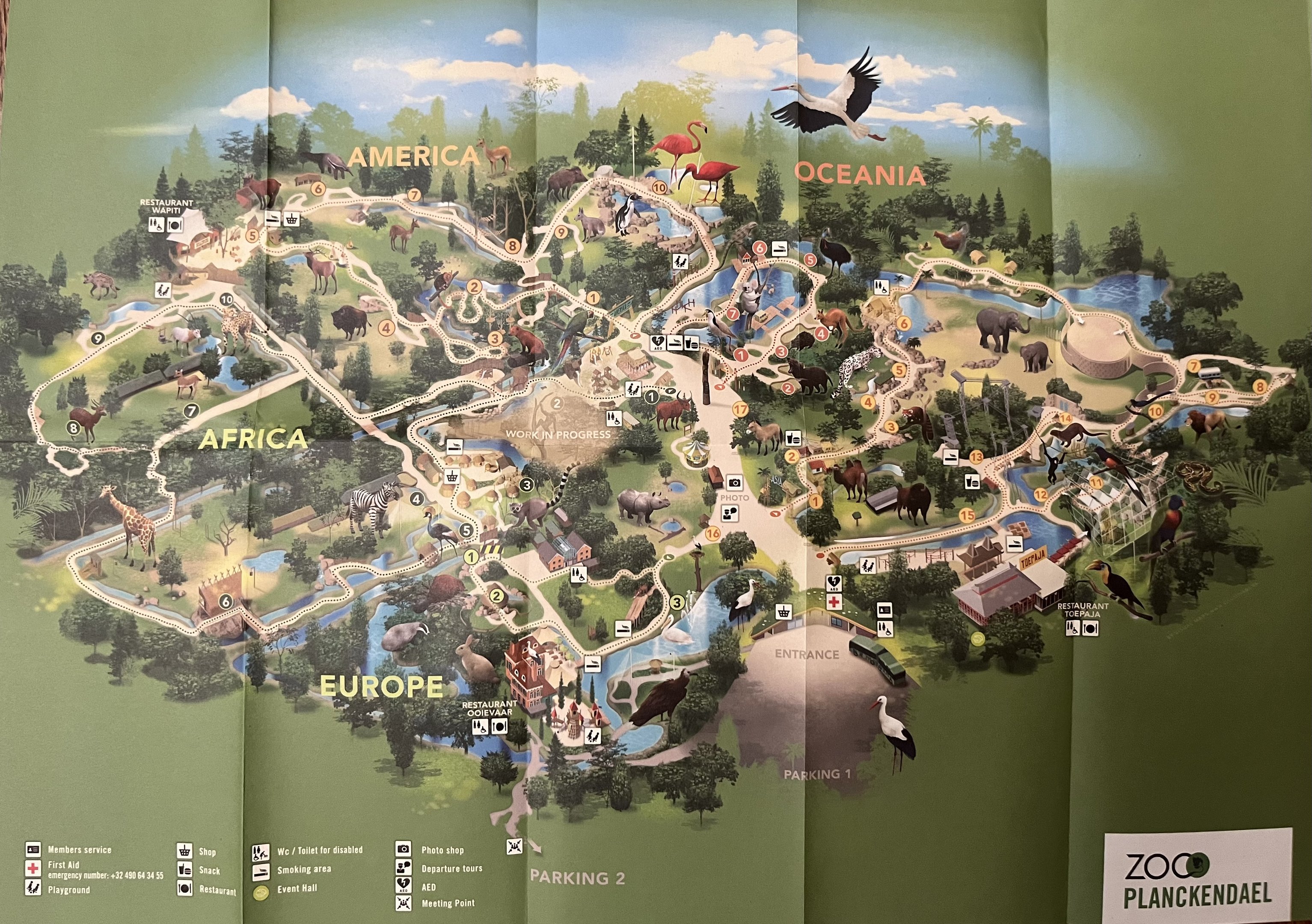 Zoo Map - 2018