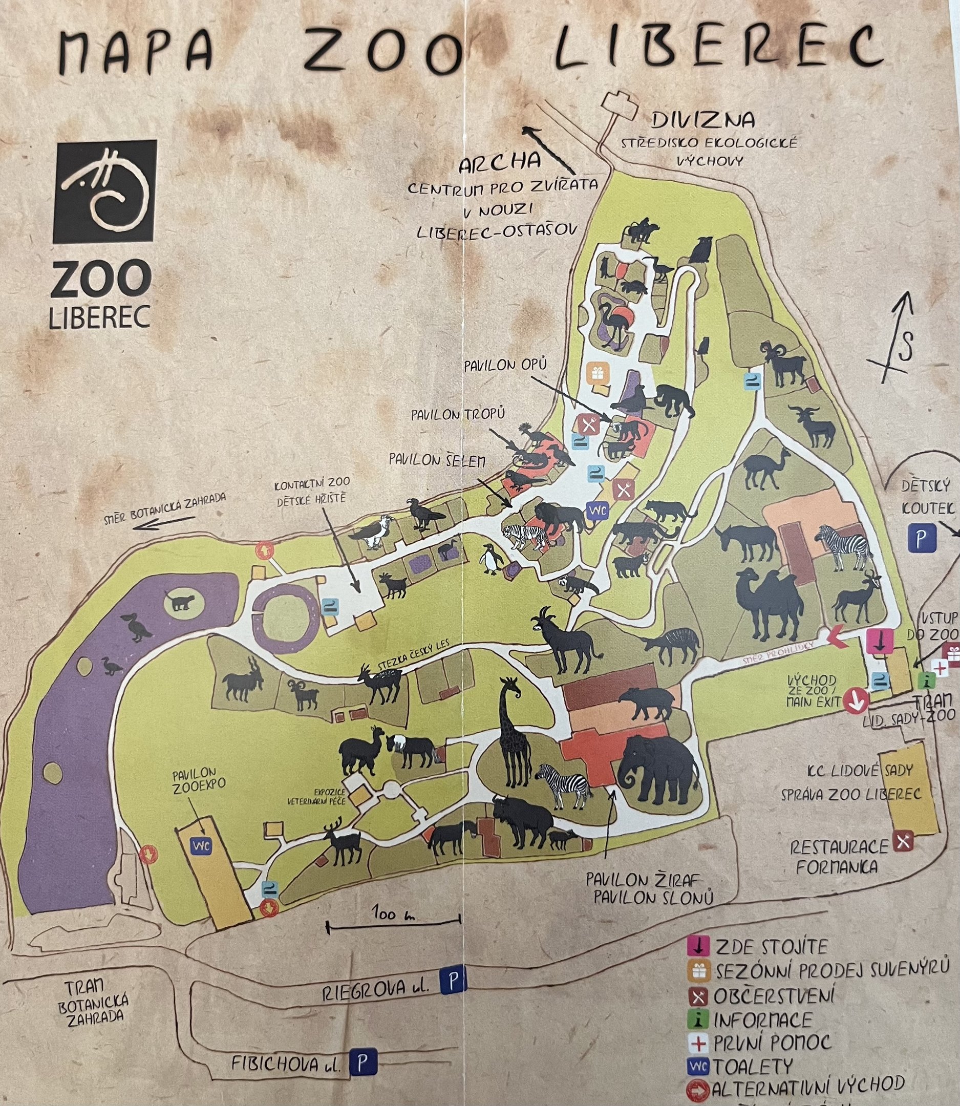 Zoo Map - 2018