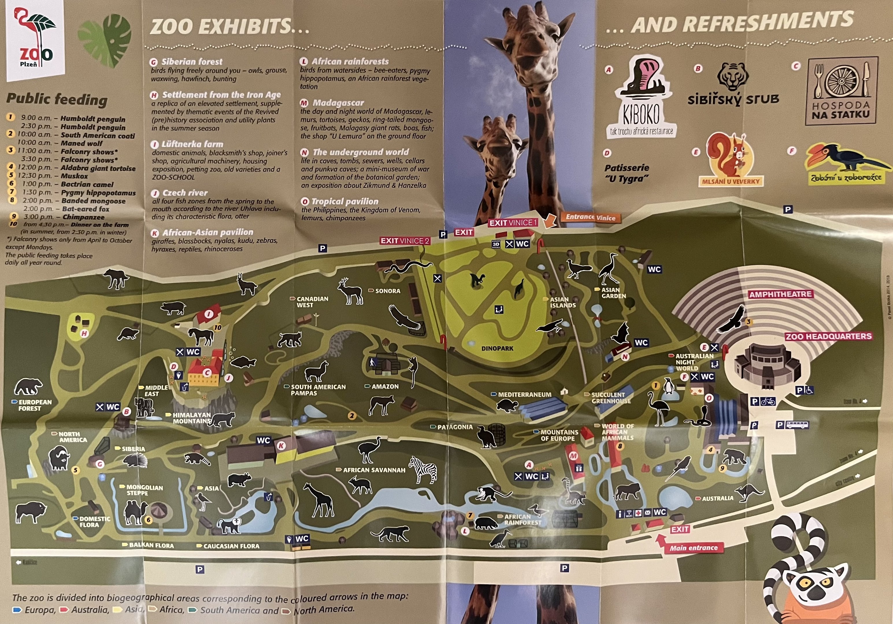 Zoo Map - 2018