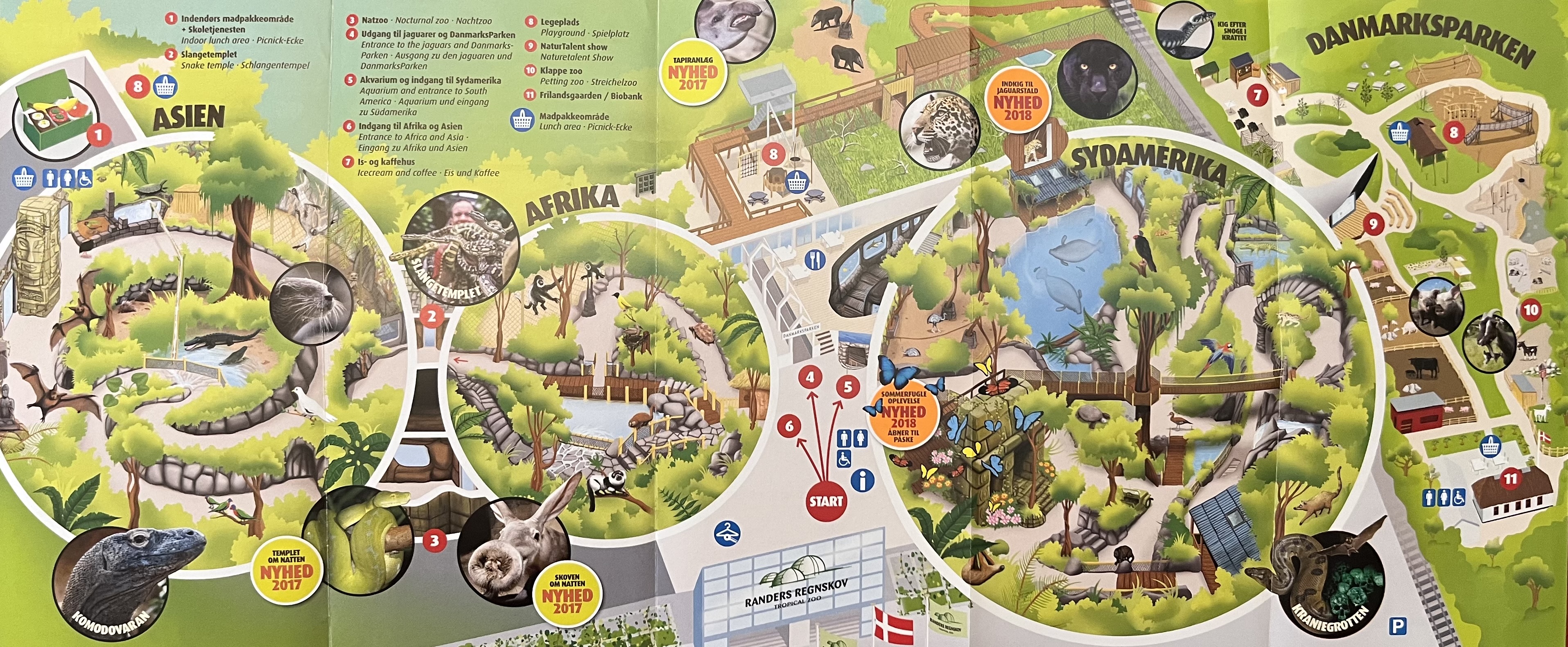 Zoo Map - 2018