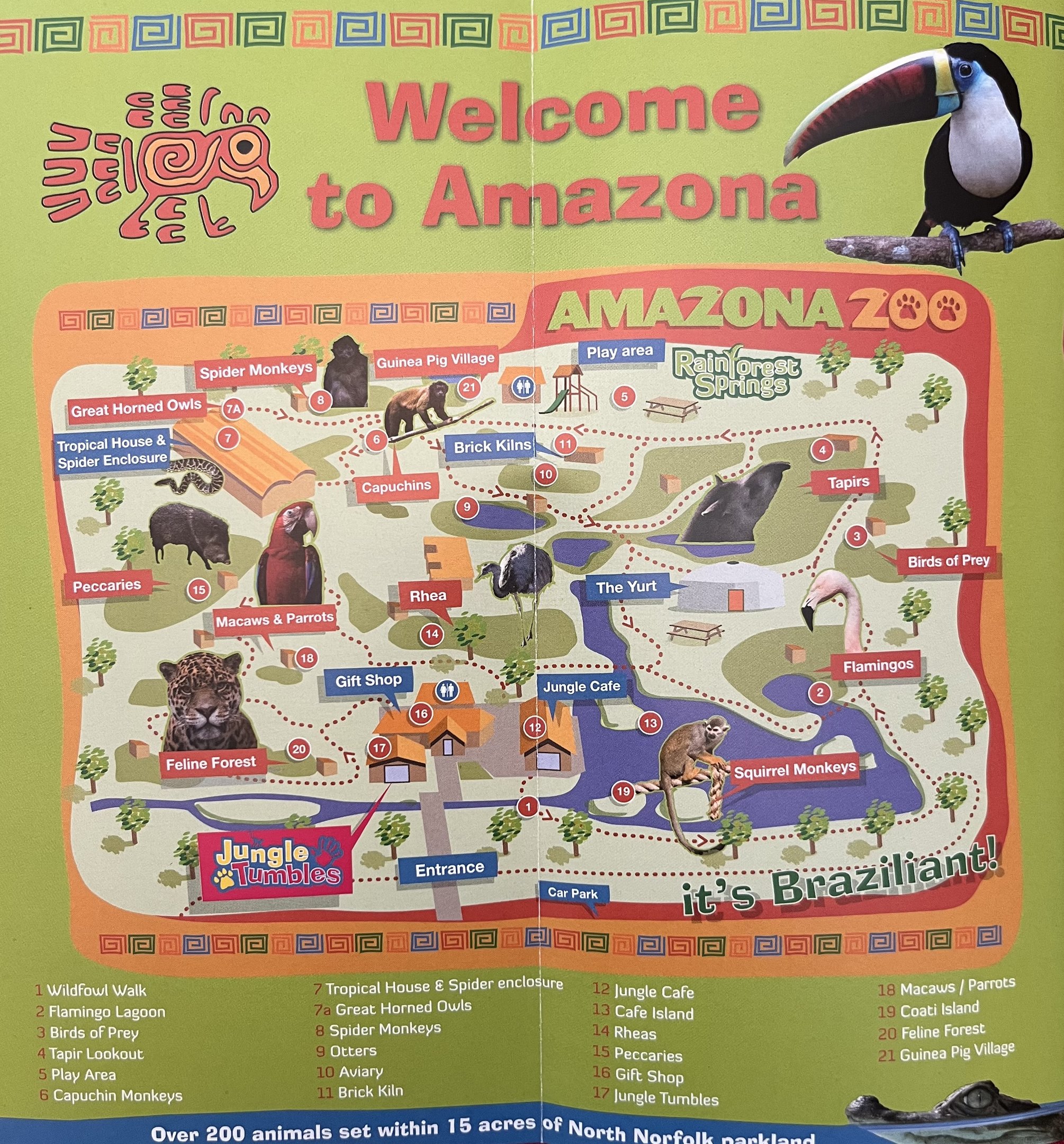 Zoo Map - 2018
