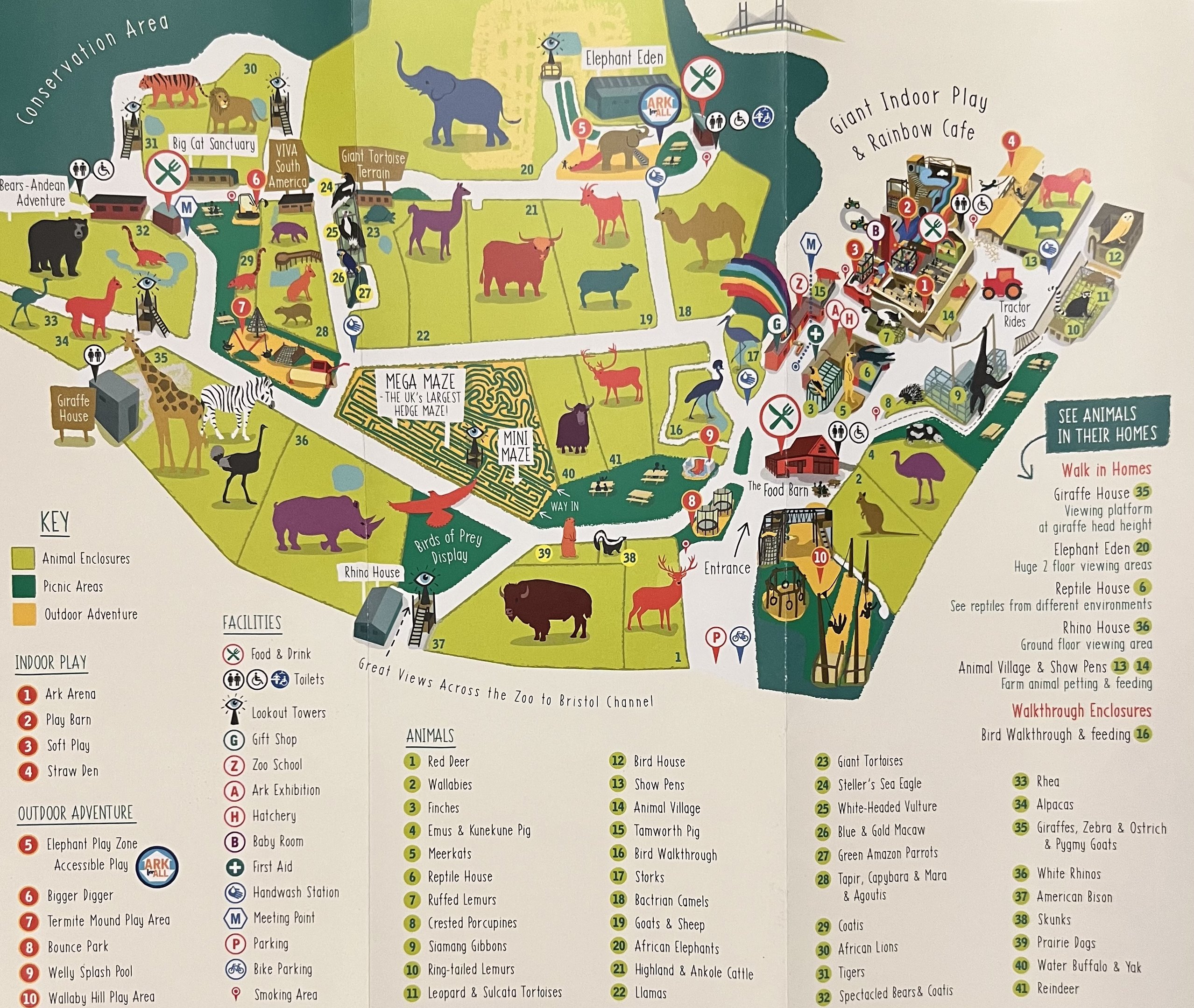 Zoo Map - 2018