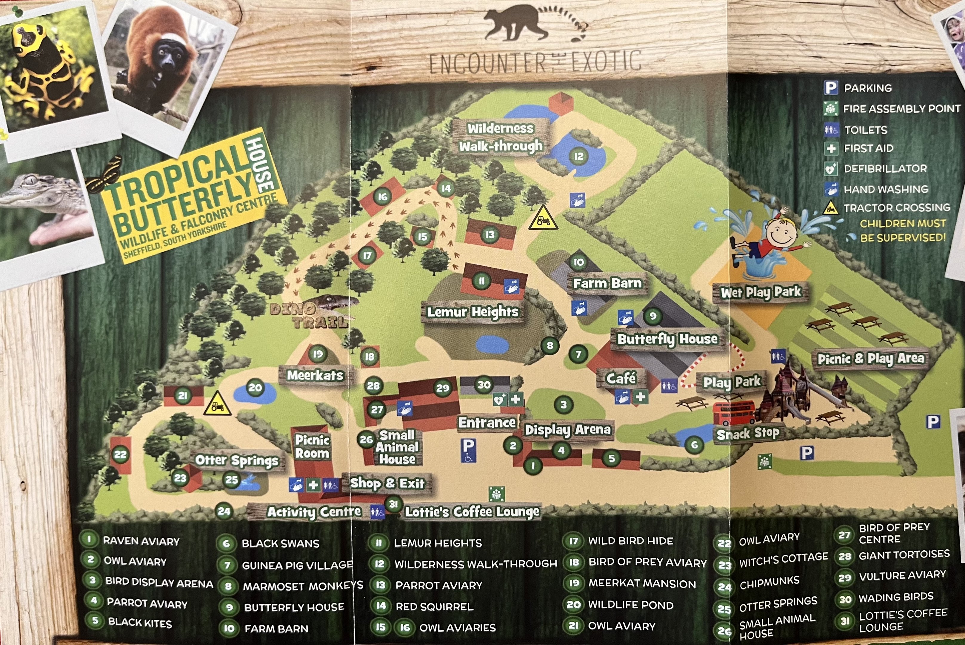 Zoo Map - 2018