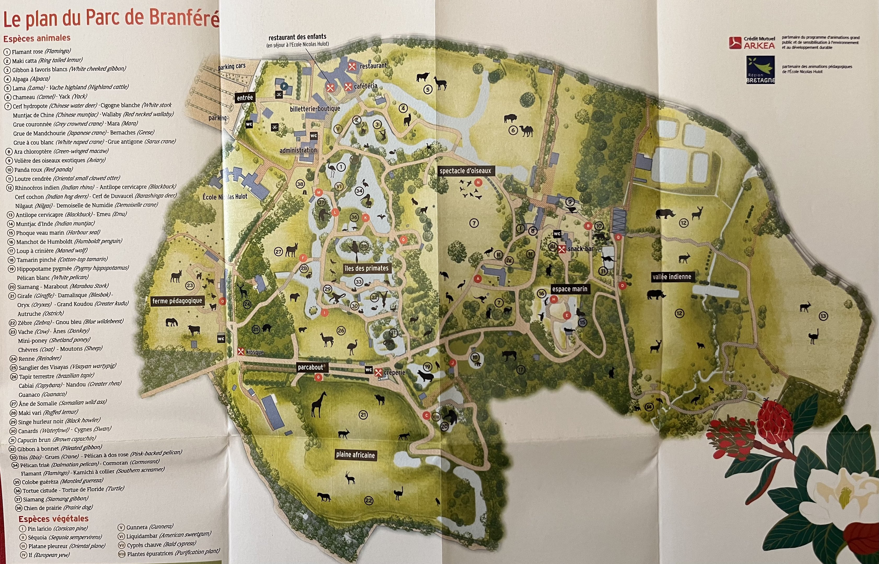Zoo Map - 2018