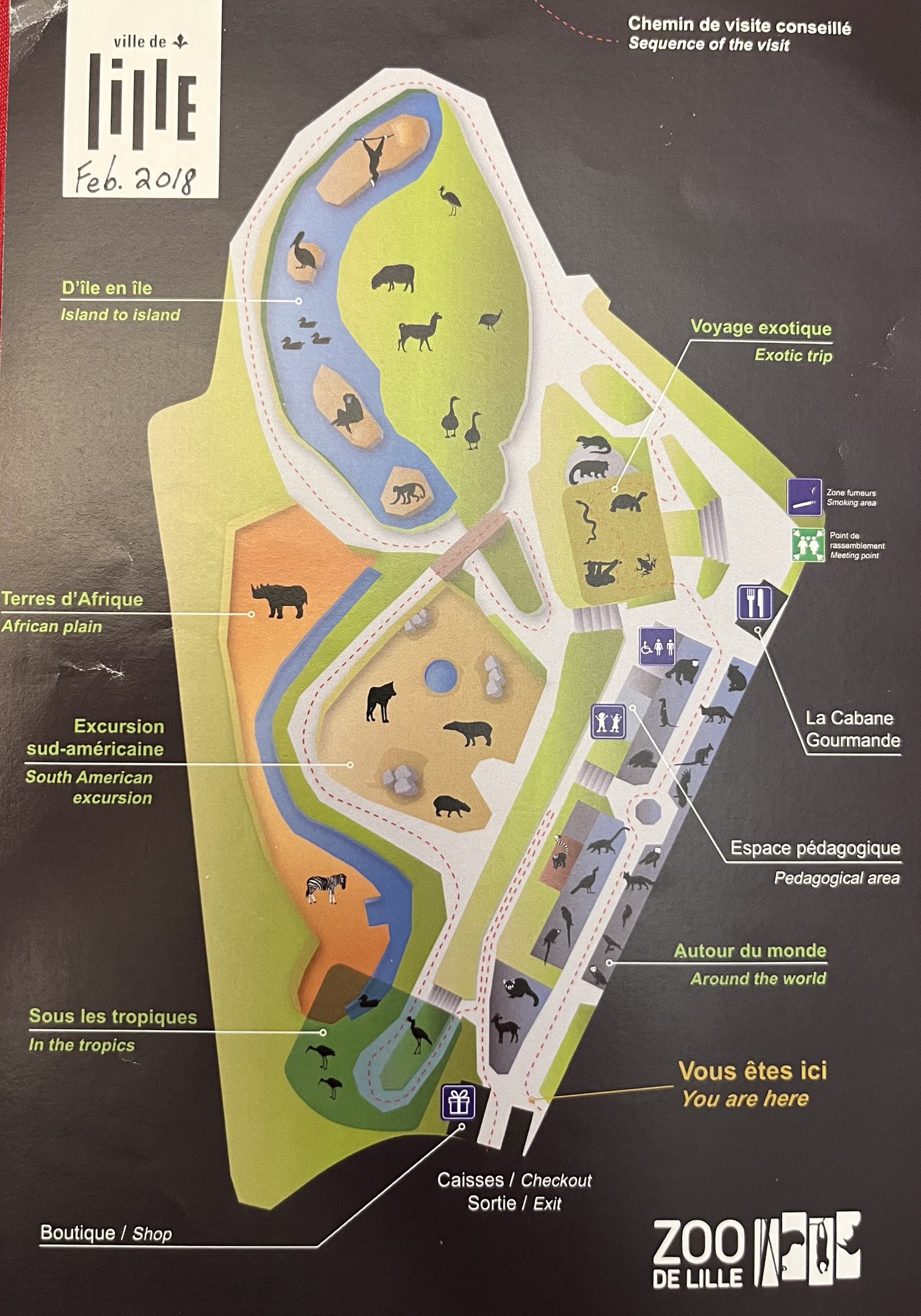 Zoo Map - 2018