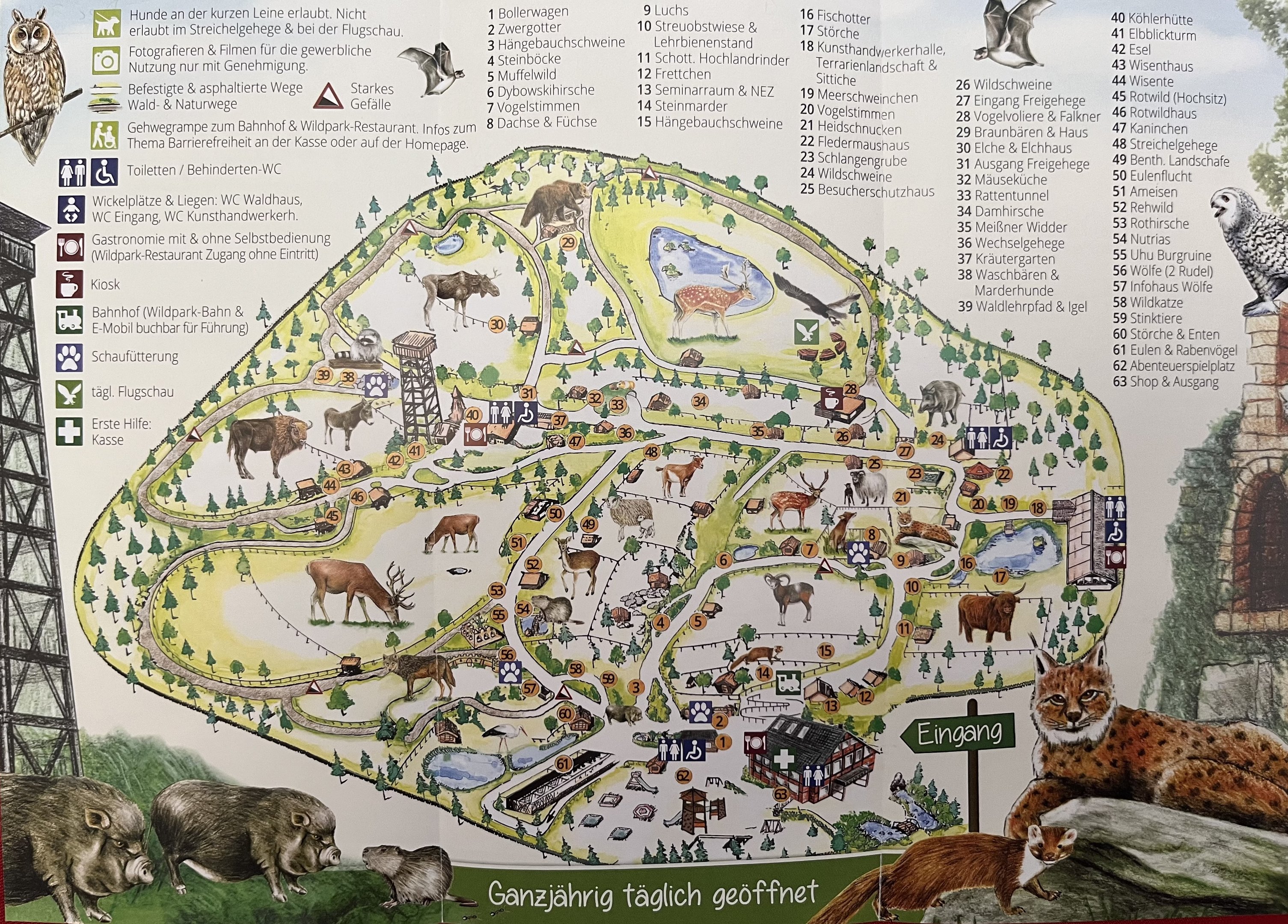 Zoo Map - 2018