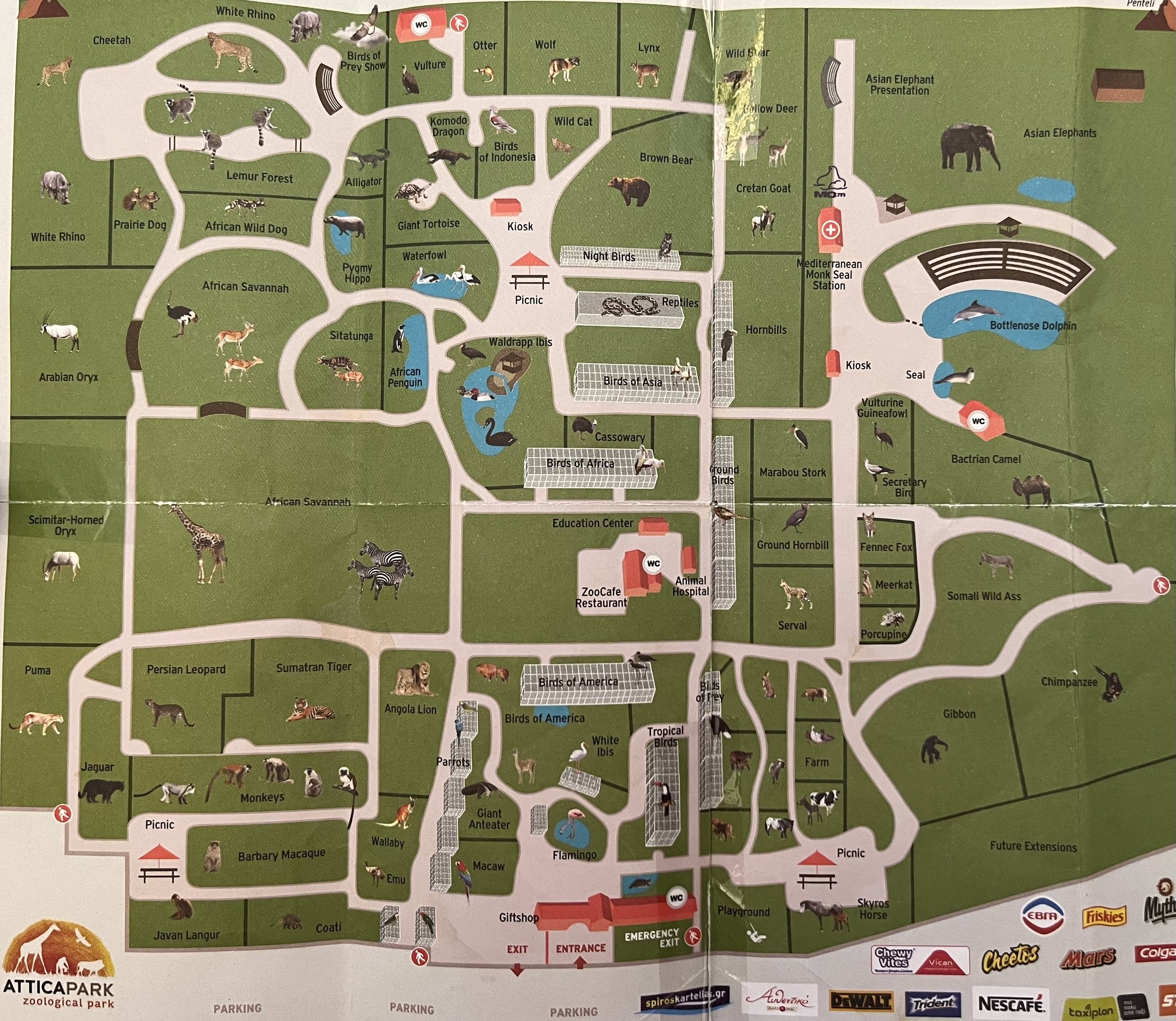 Zoo Map - 2018