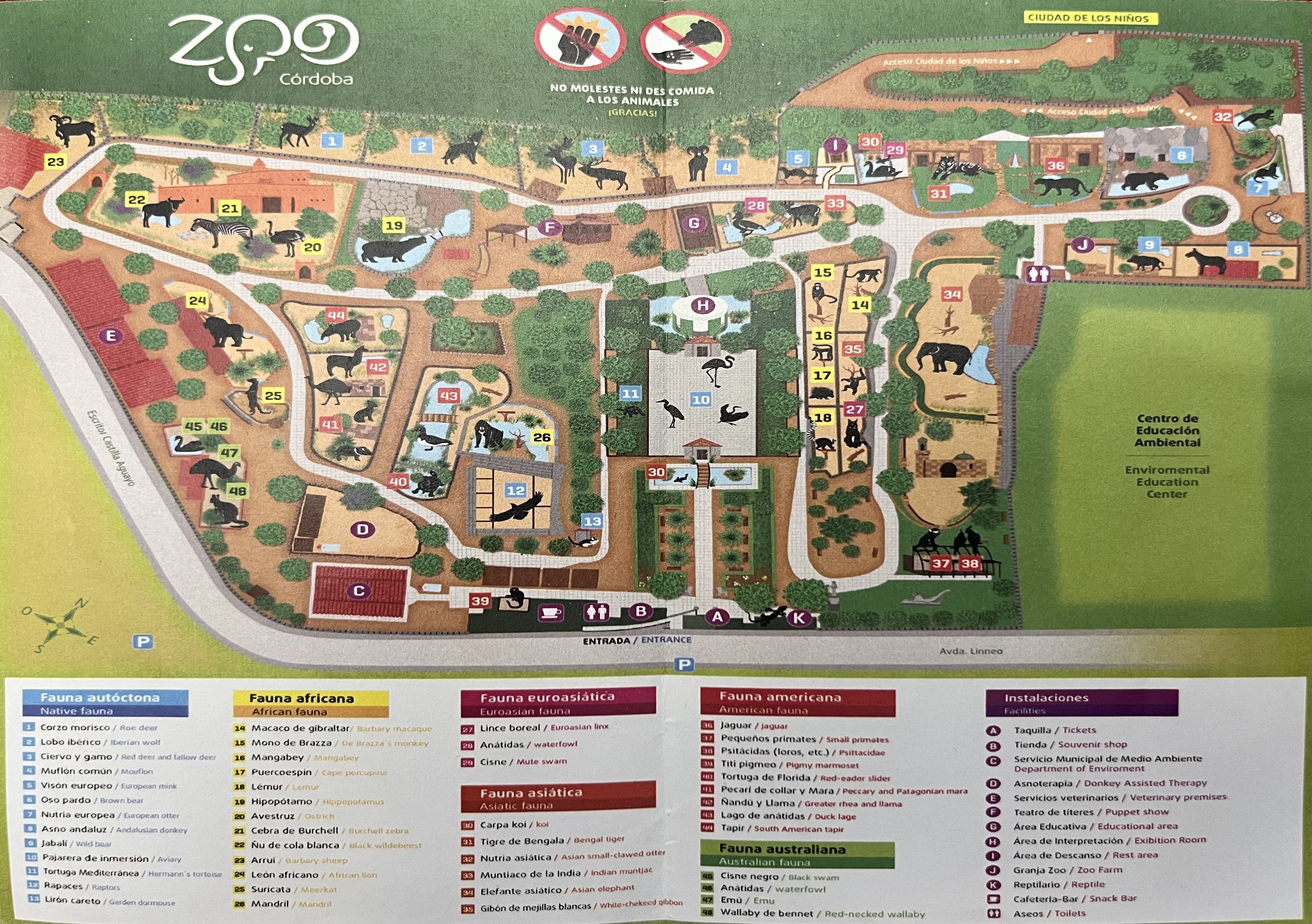 Zoo Map - 2018