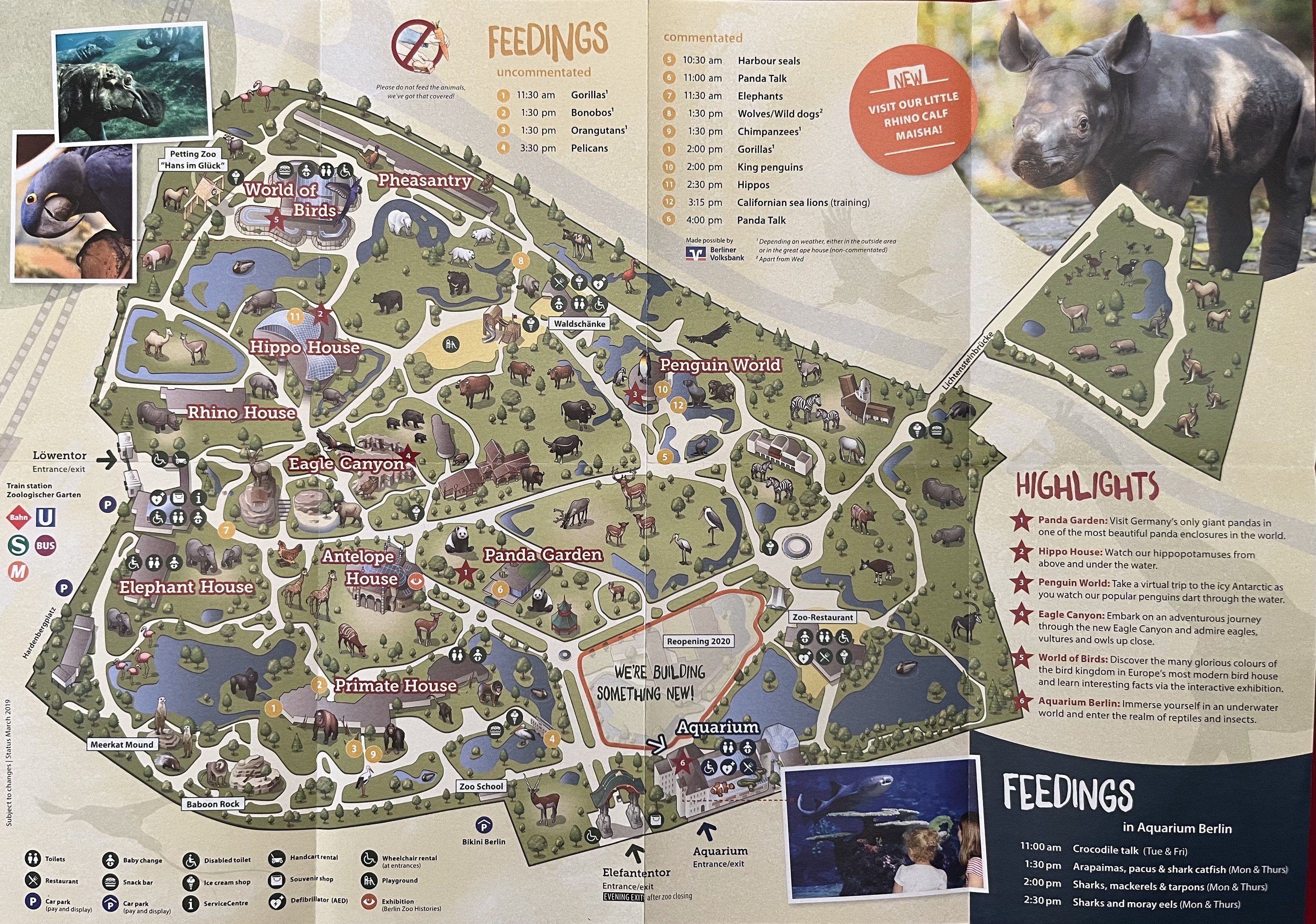 Zoo Map - 2019 (English)