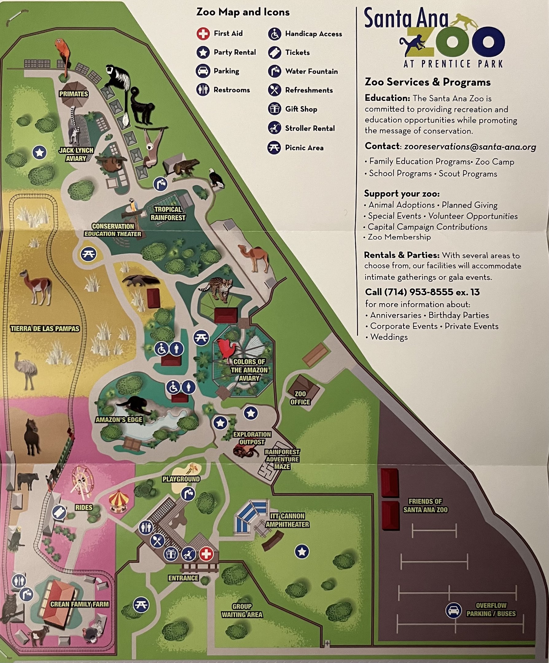 Zoo Map - 2019