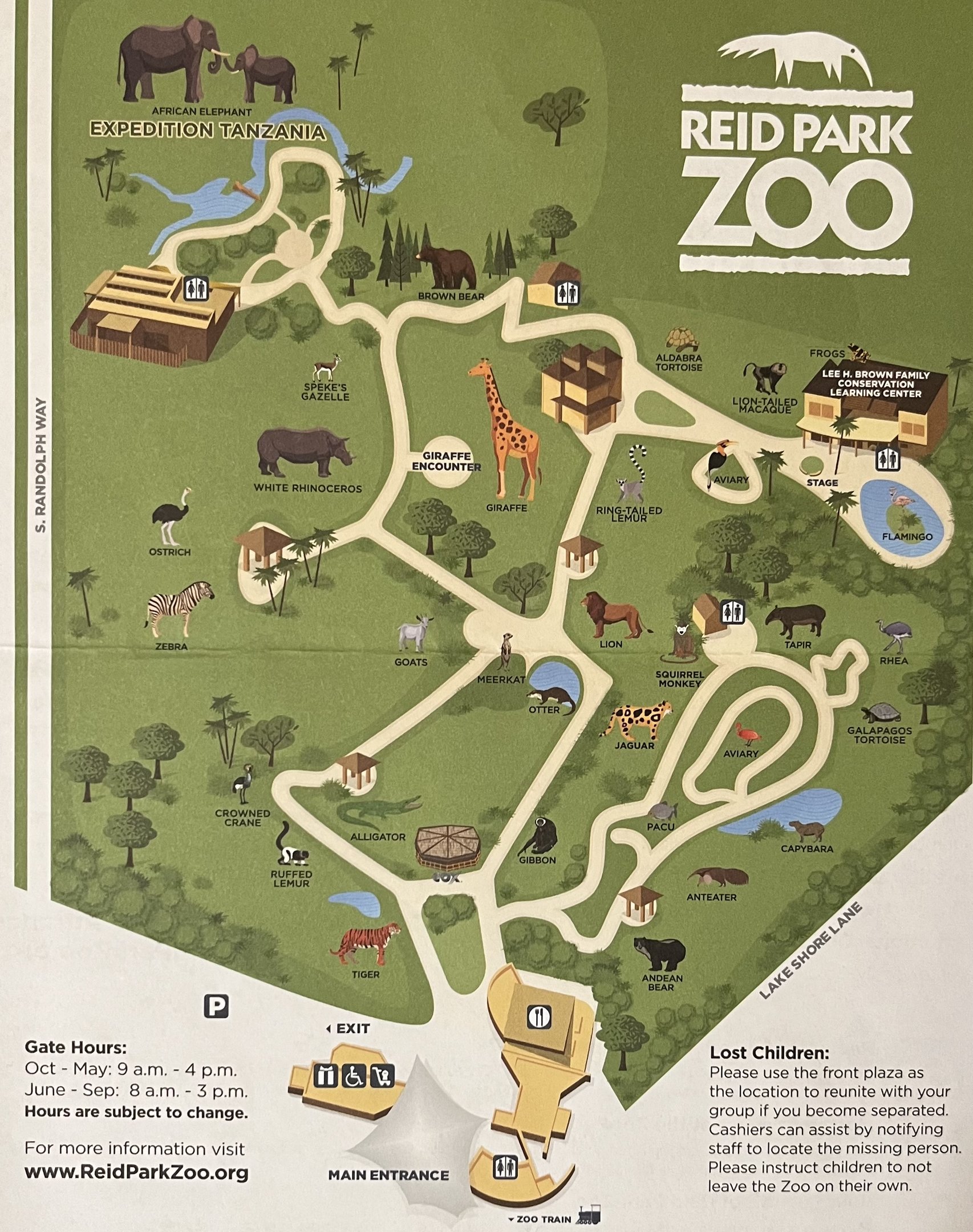 Zoo Map - 2019