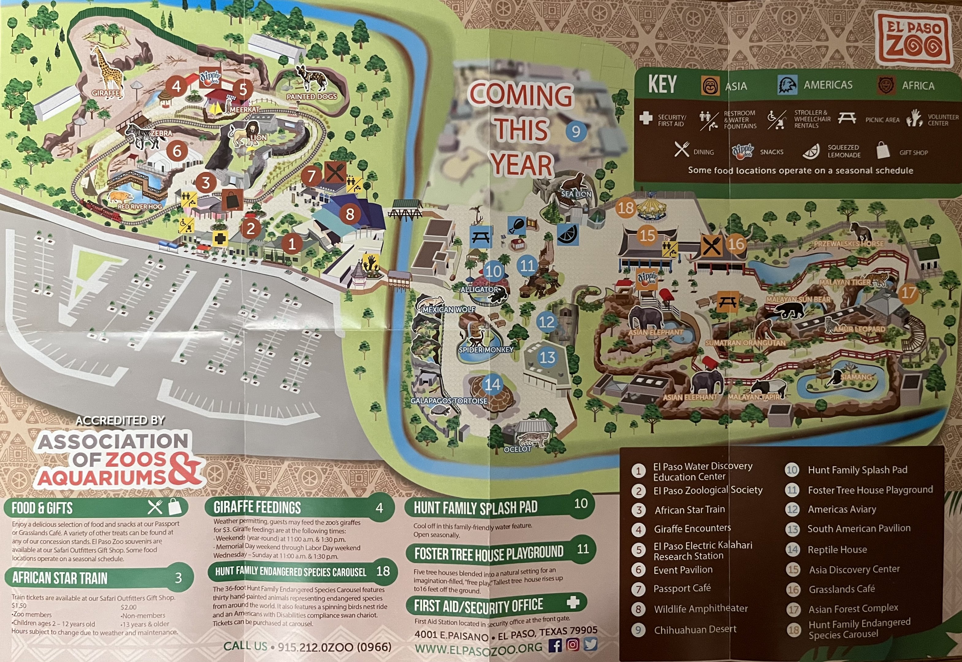 Zoo Map - 2019