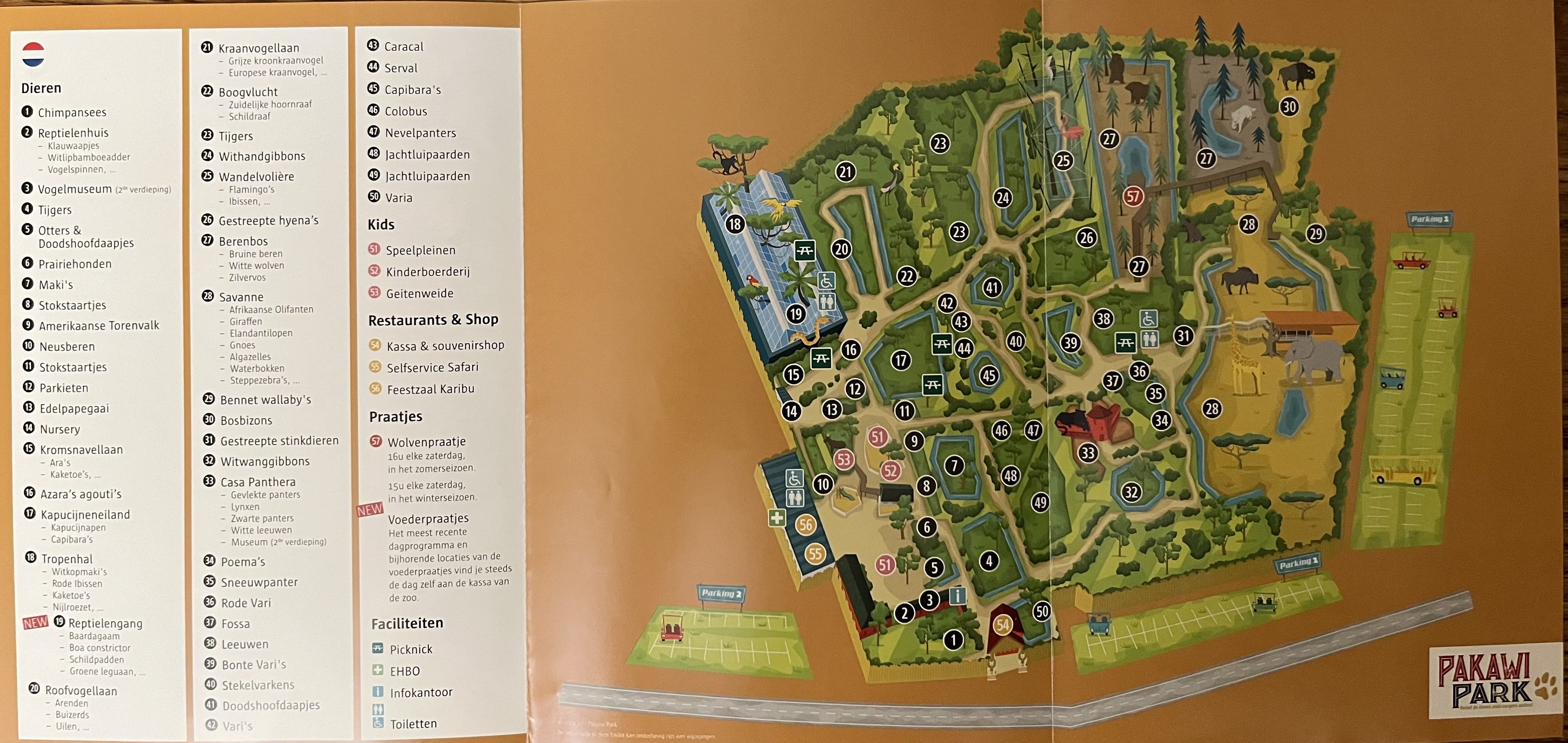 Zoo Map - 2019