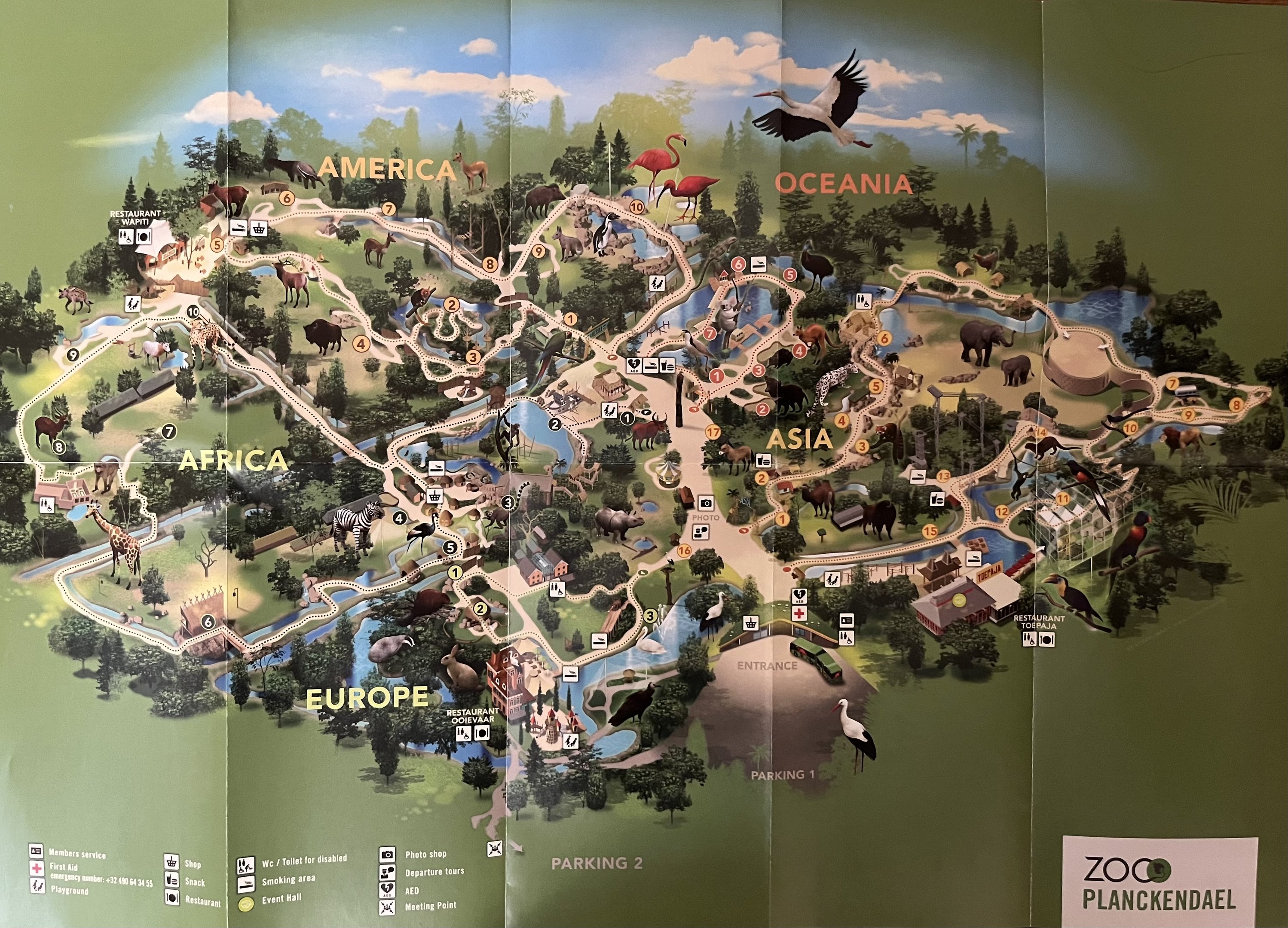 Zoo Map - 2019