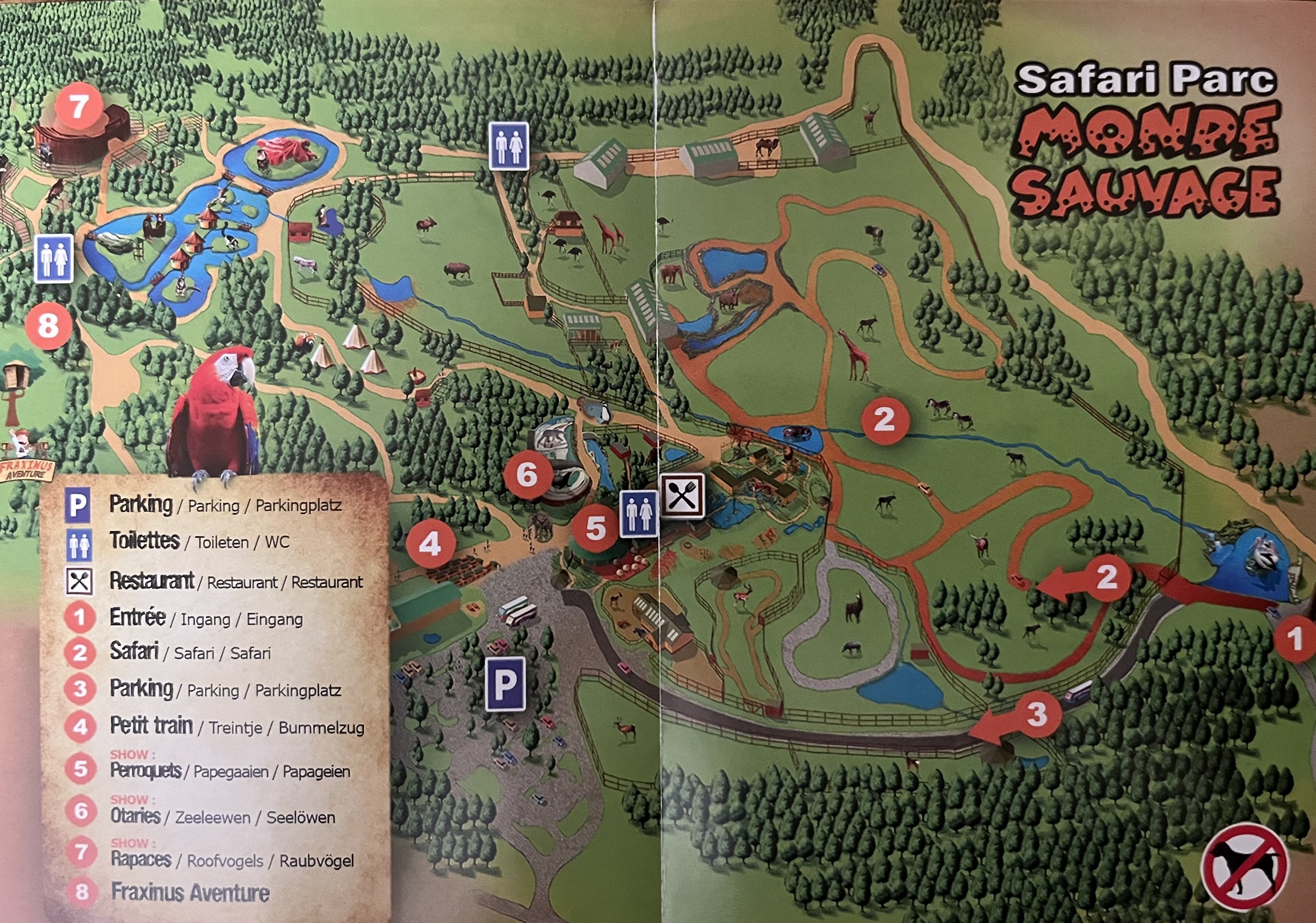 Zoo Map - 2019