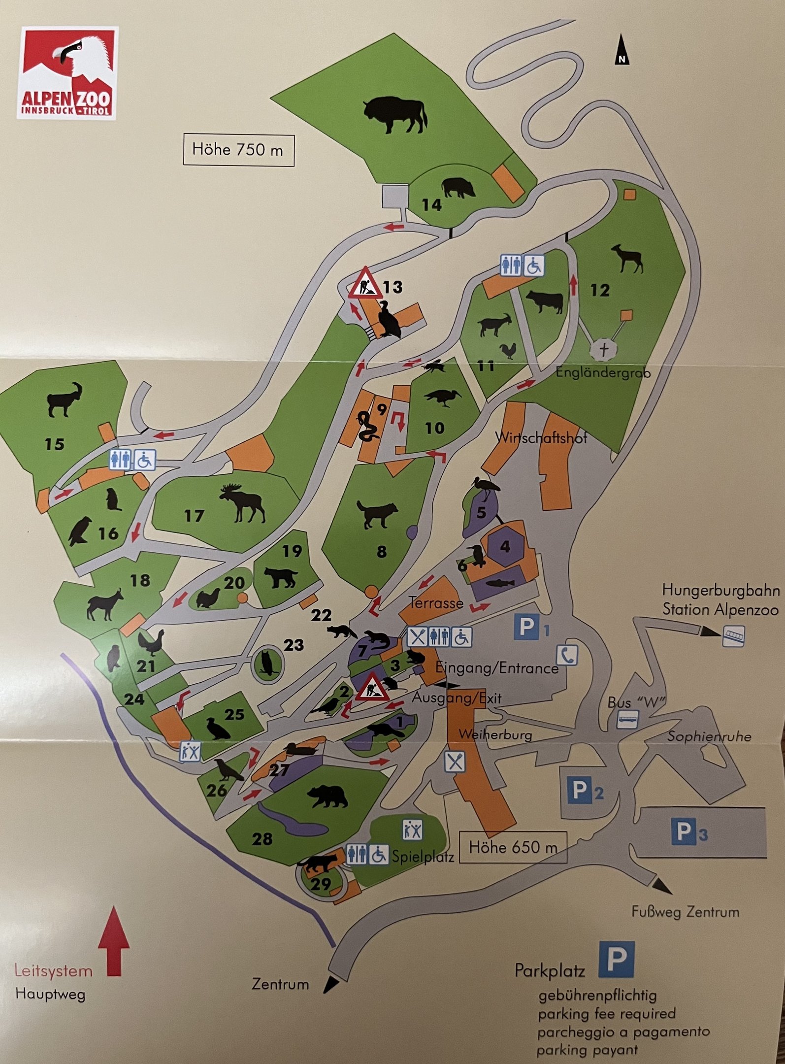 Zoo Map - 2019