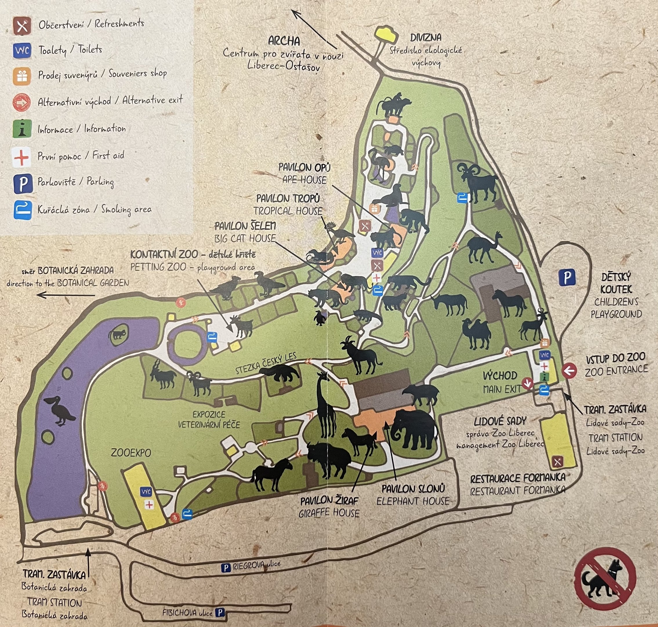 Zoo Map - 2019