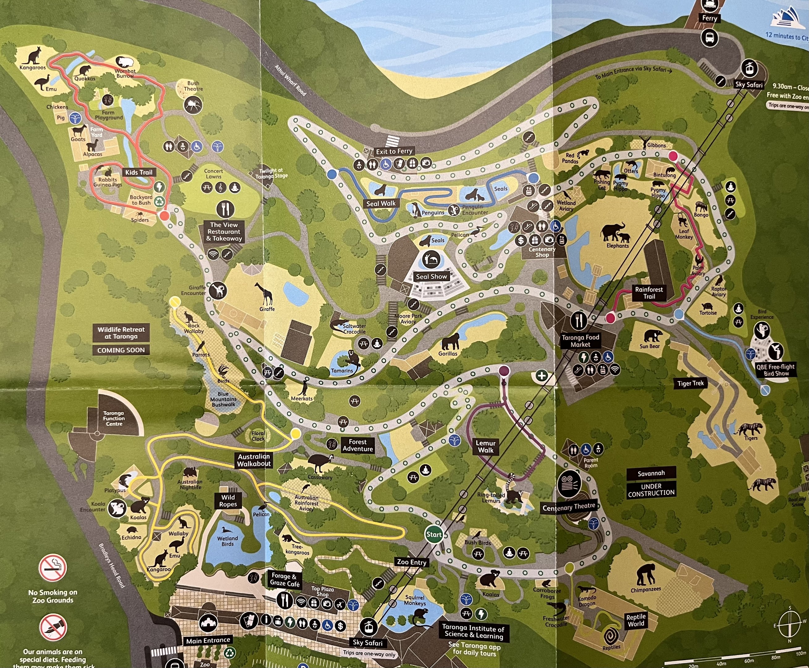 Zoo Map - 2019