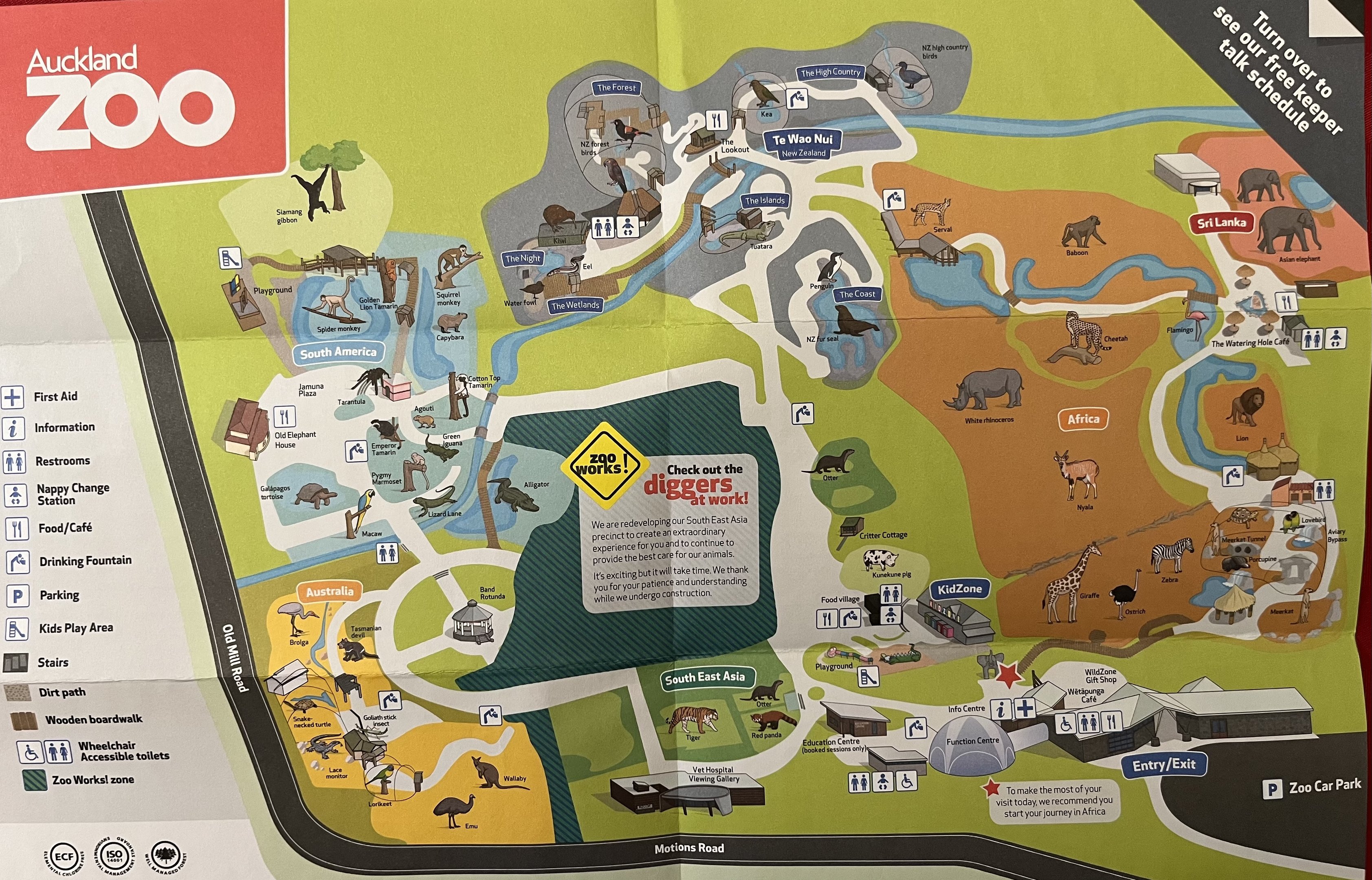 Zoo Map - 2019