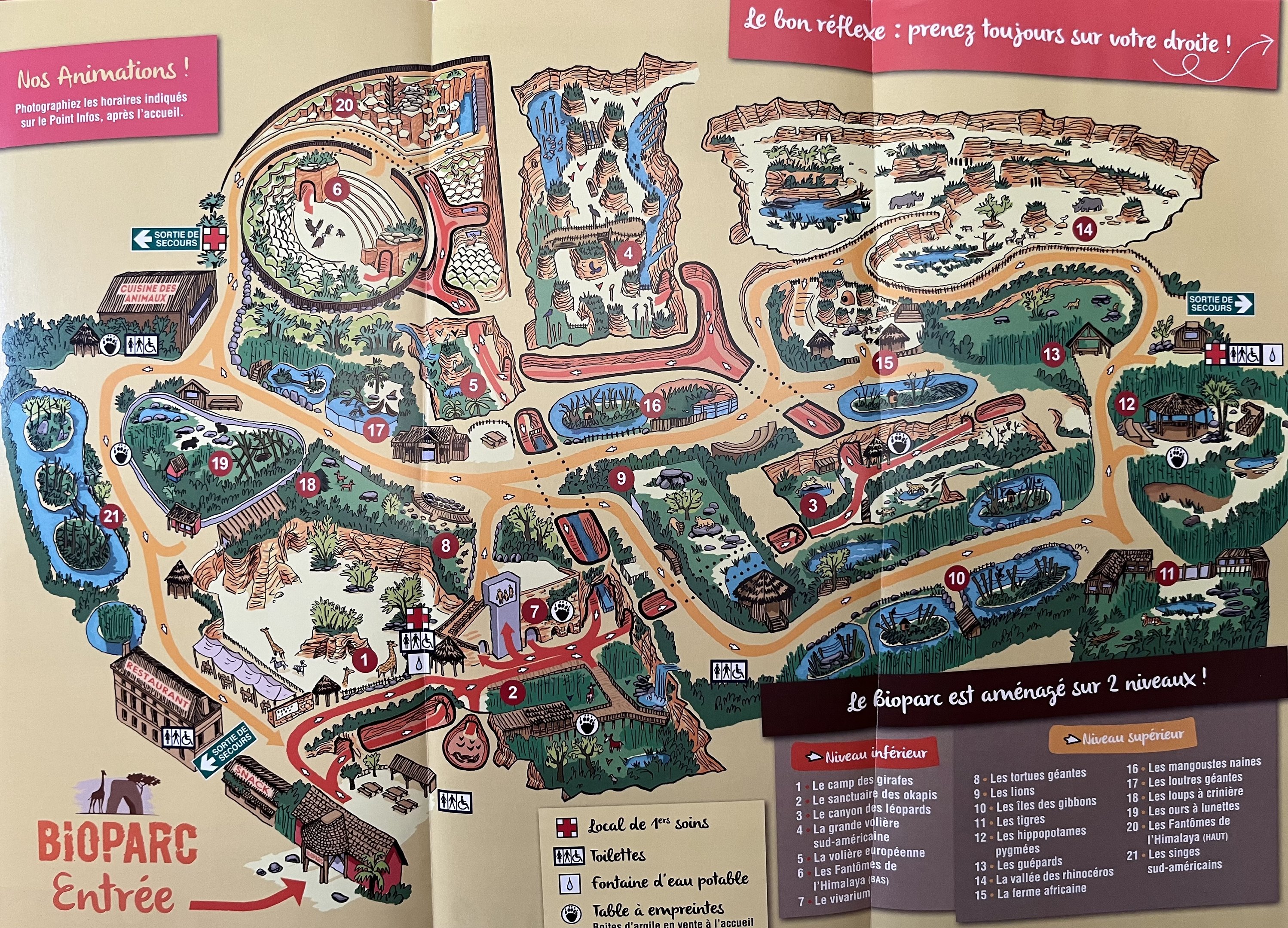 Zoo Map - 2019