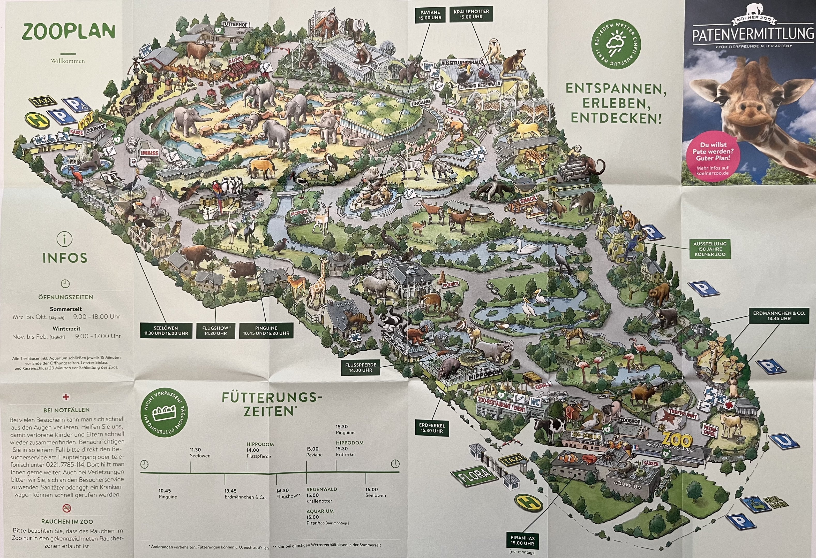 Zoo Map - 2019