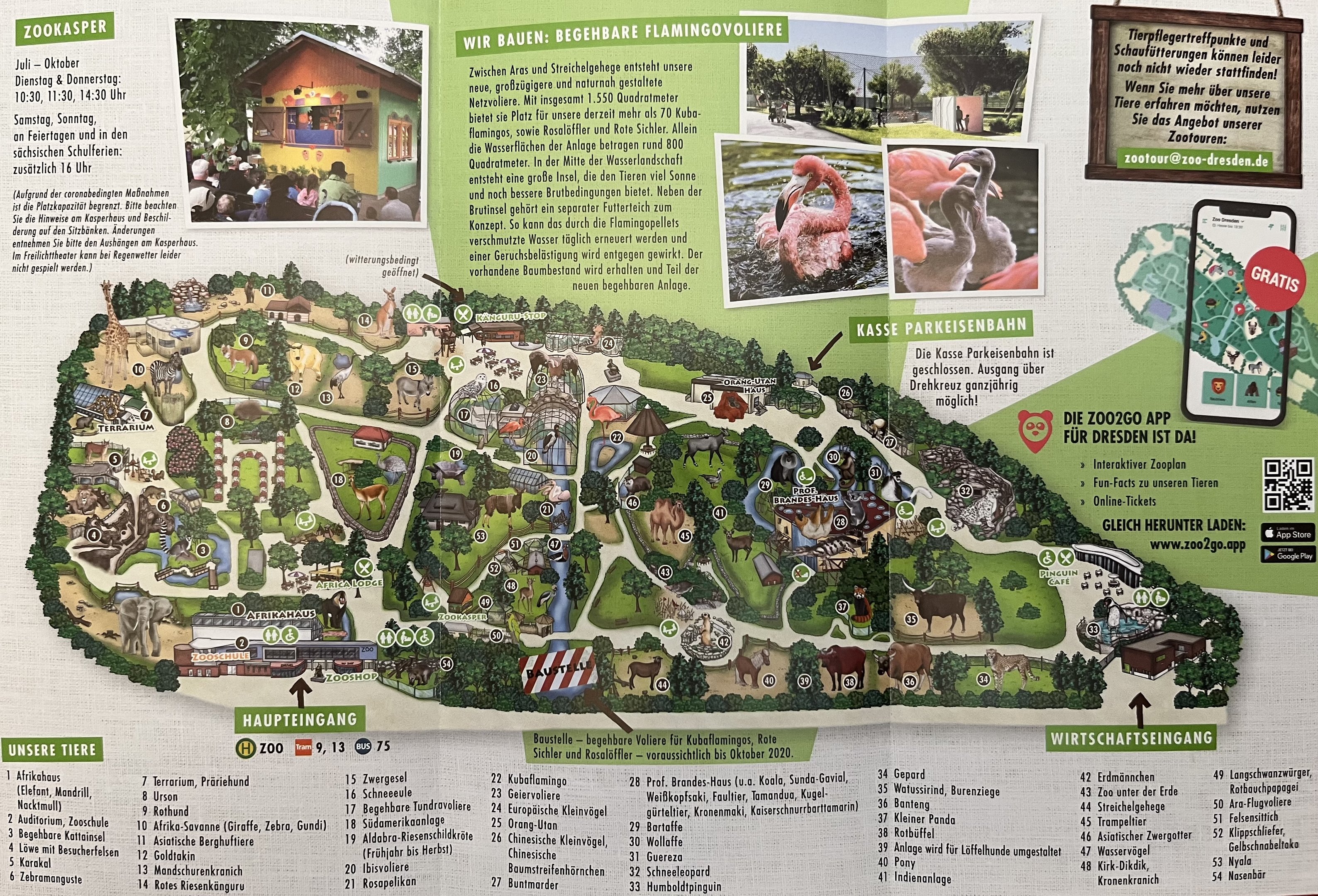 Zoo Map - 2019