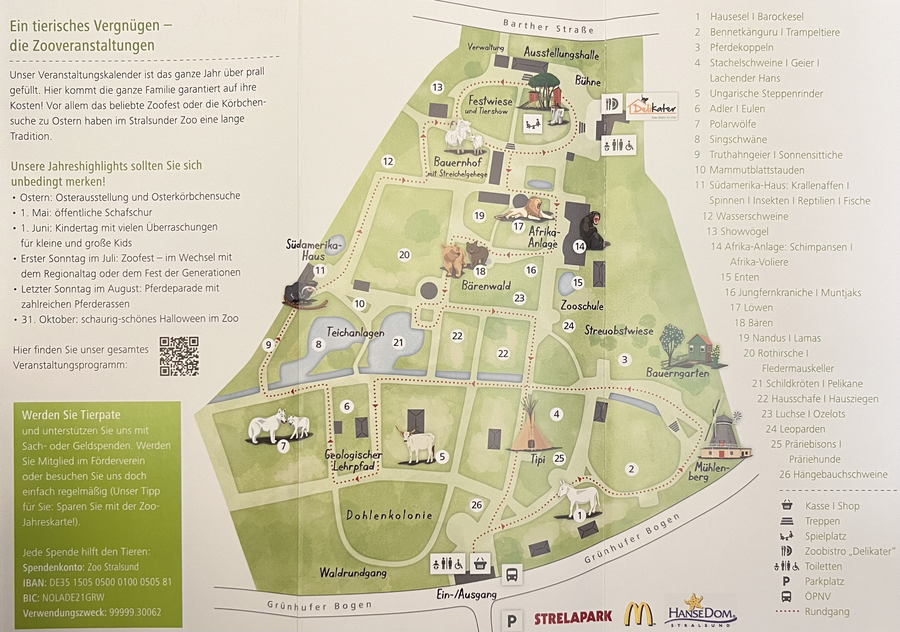 Zoo Map - 2019