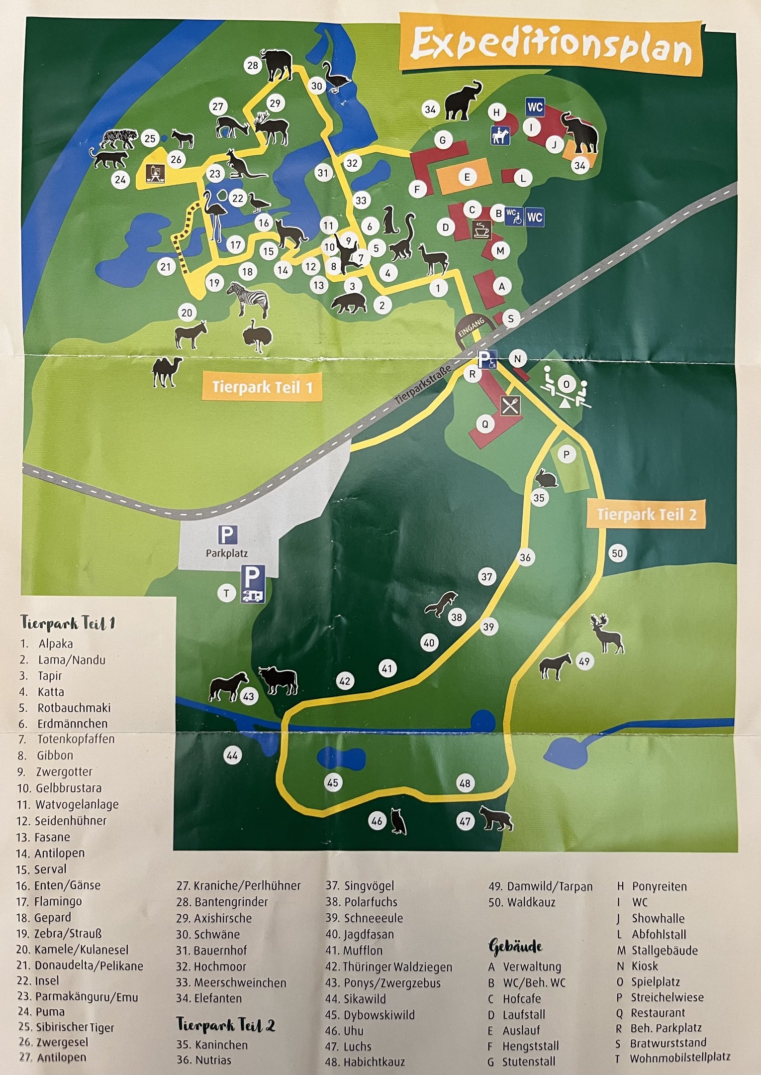 Zoo Map - 2019?