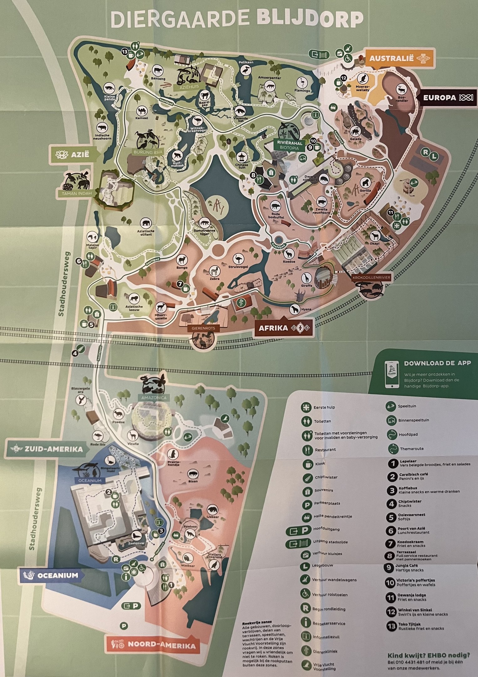 Zoo Map - 2019