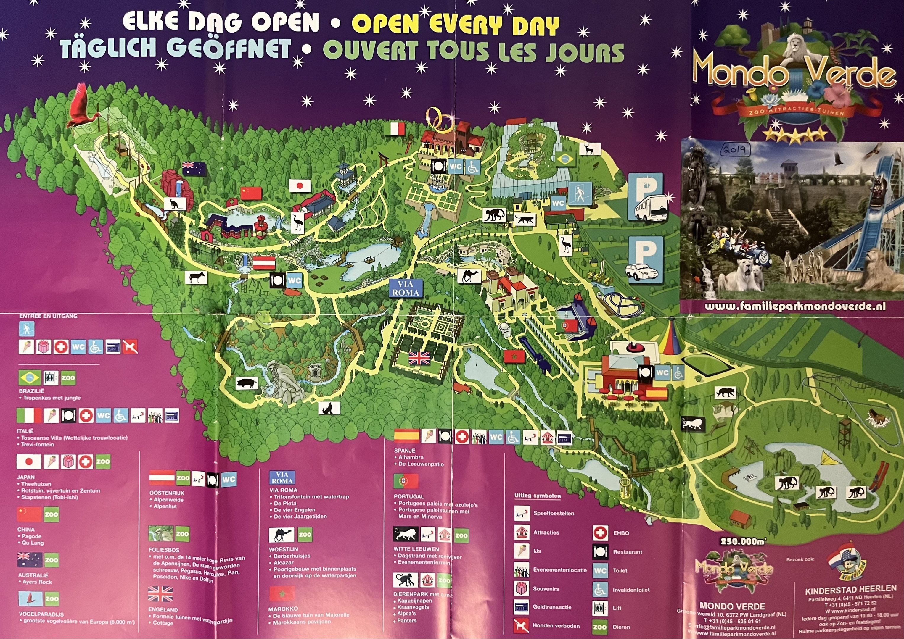 Zoo Map - 2019