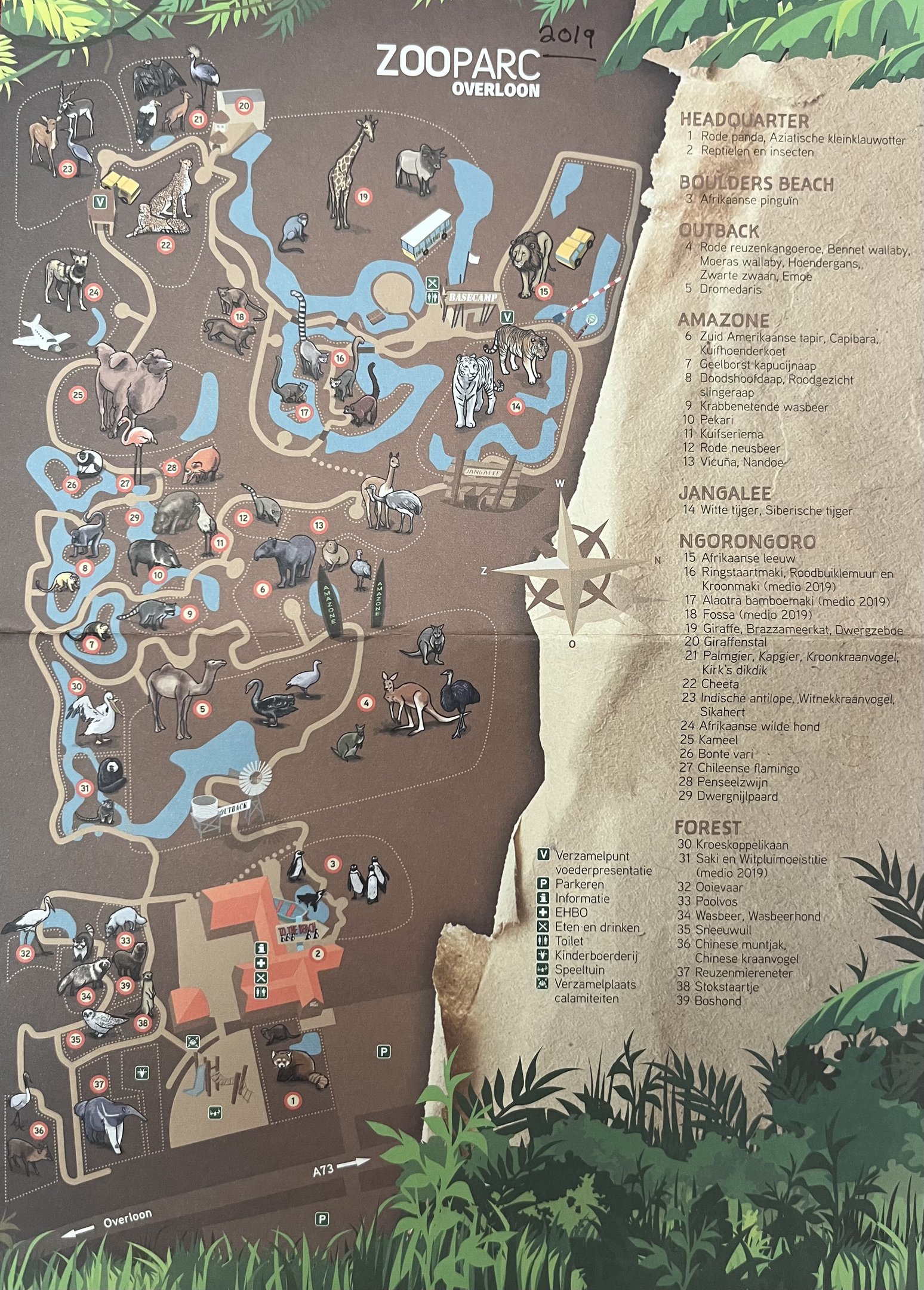 Zoo Map - 2019