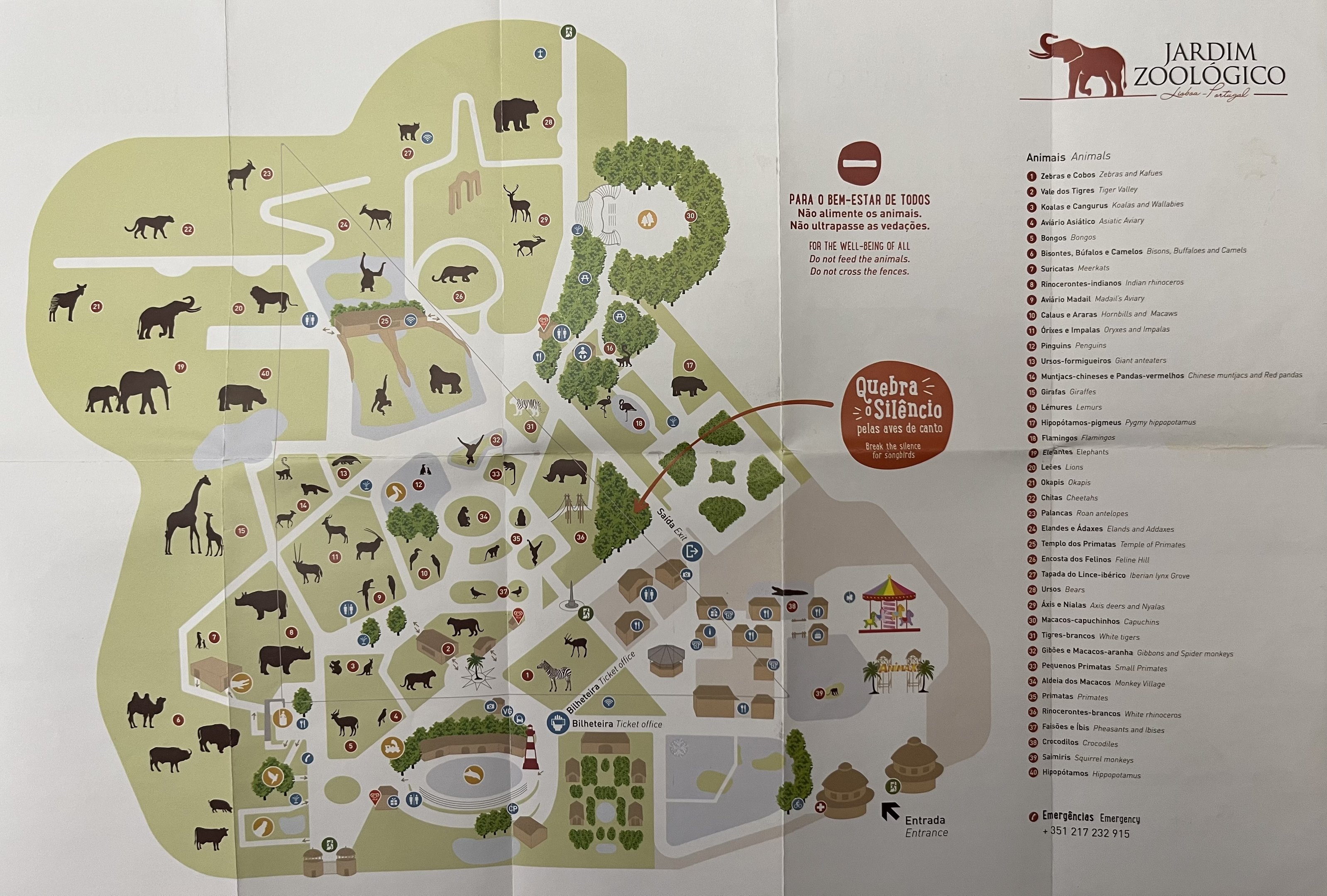 Zoo Map - 2019