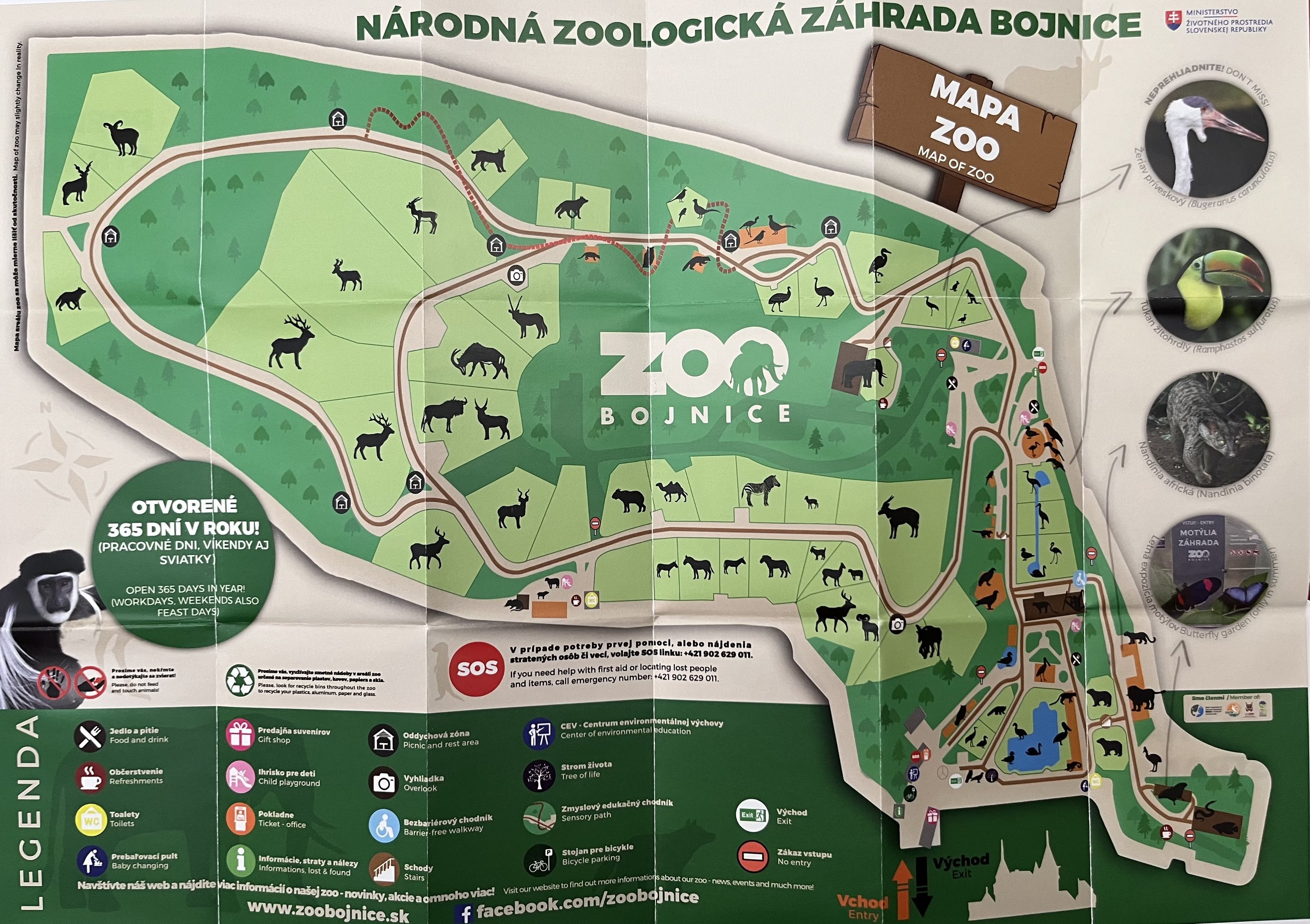 Zoo Map - 2019?