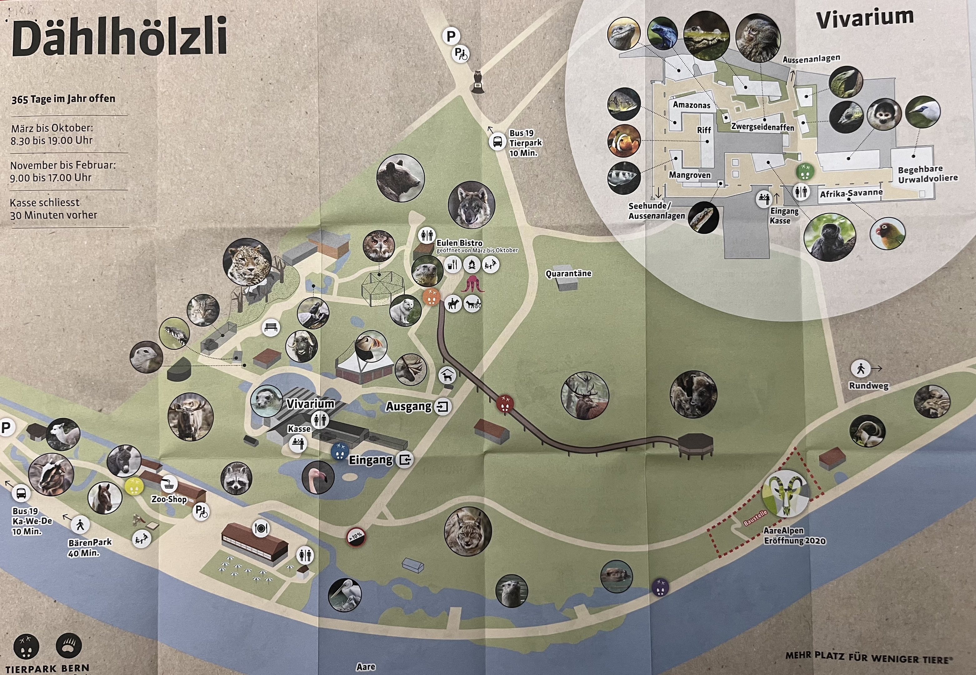 Zoo Map - 2019