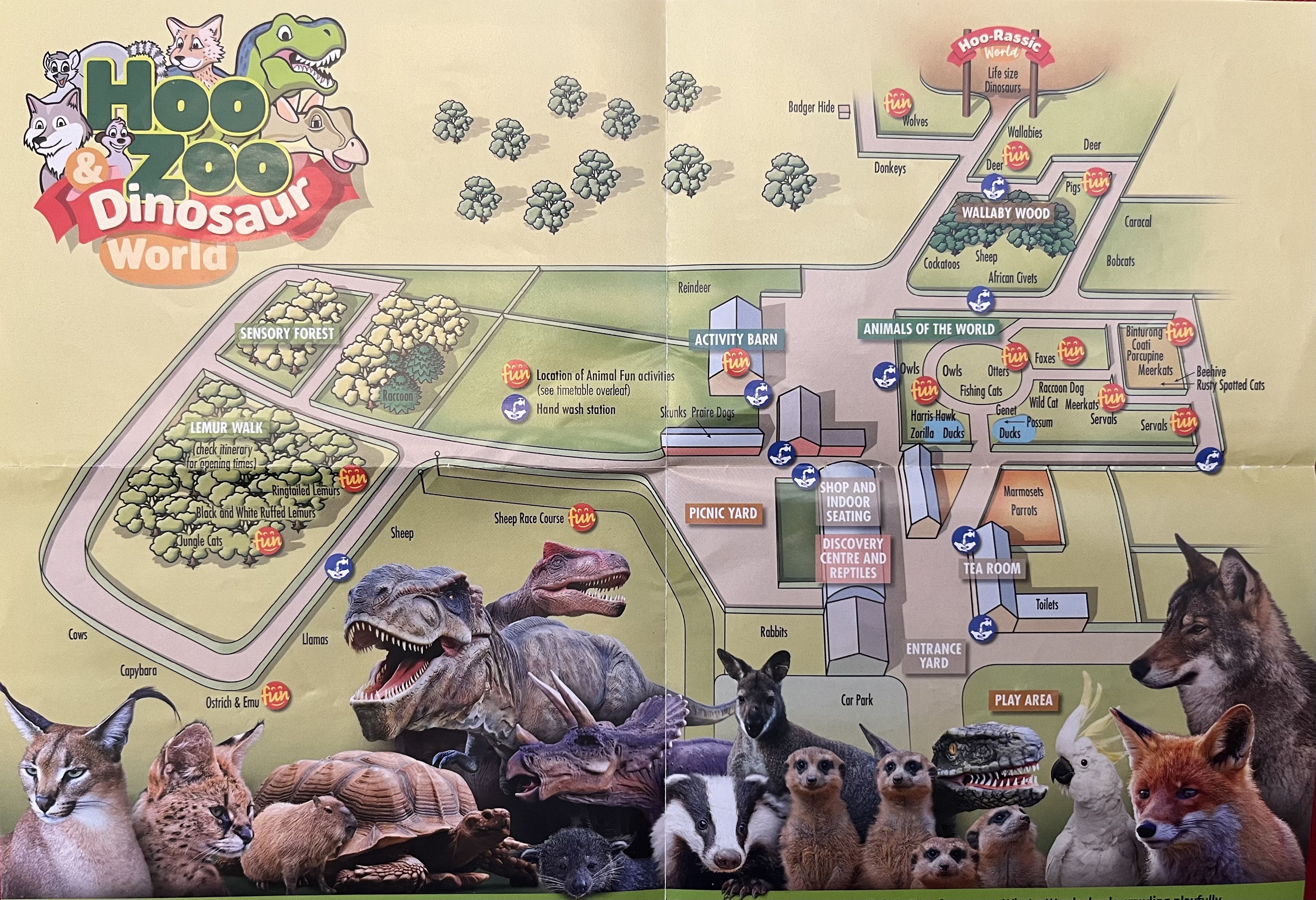 Zoo Map - 2021