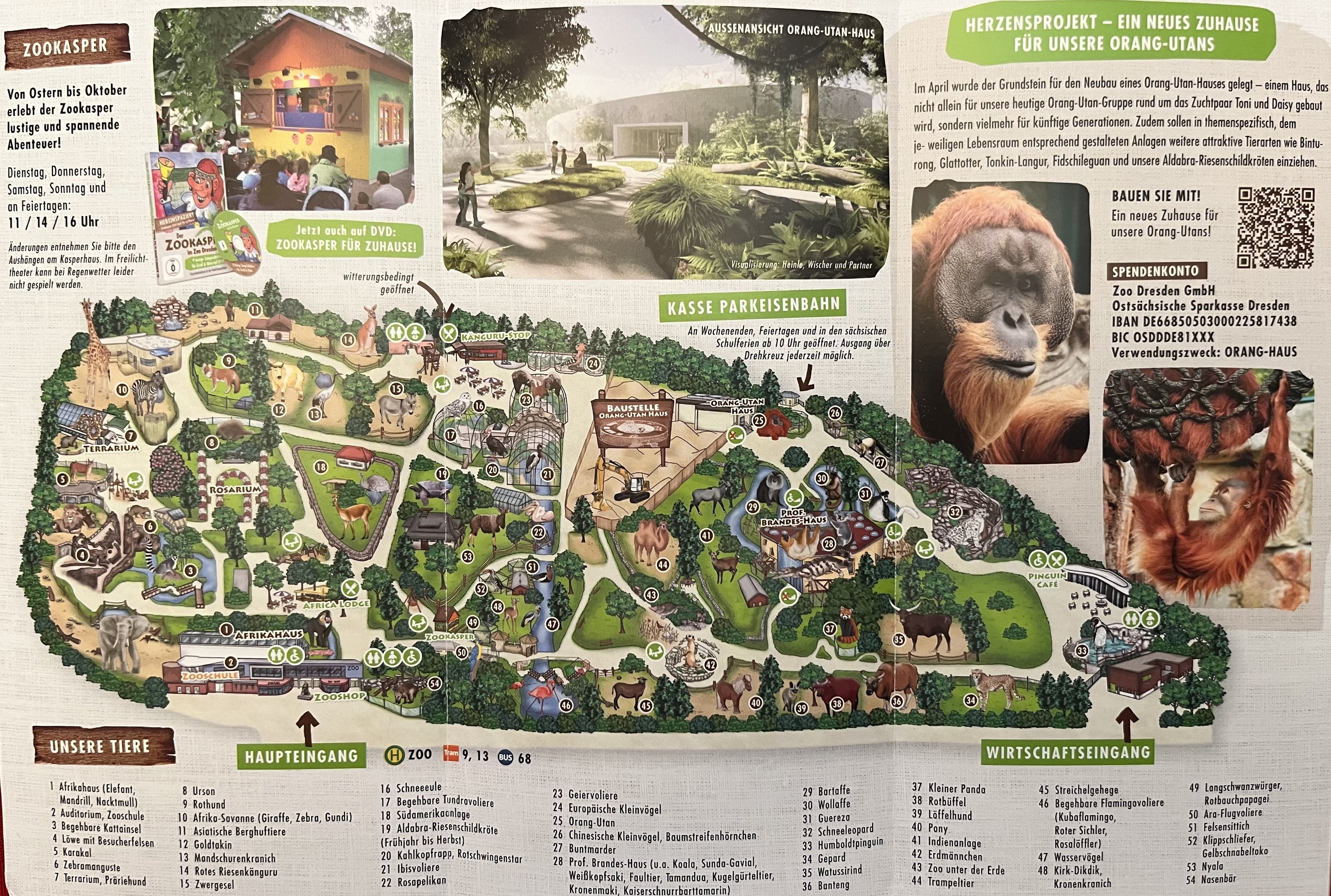 Zoo Map - 2021