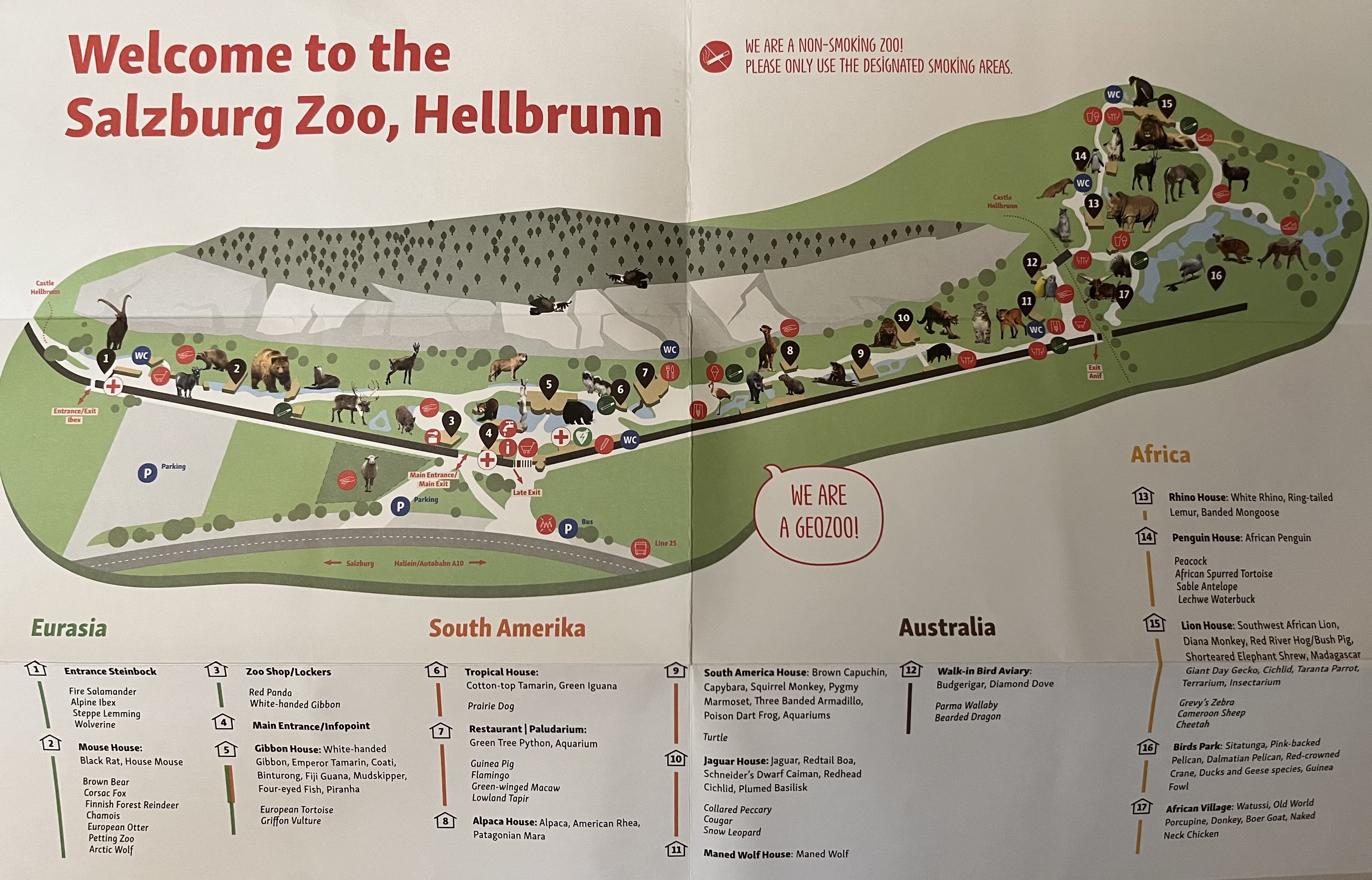 Zoo Map - 2022