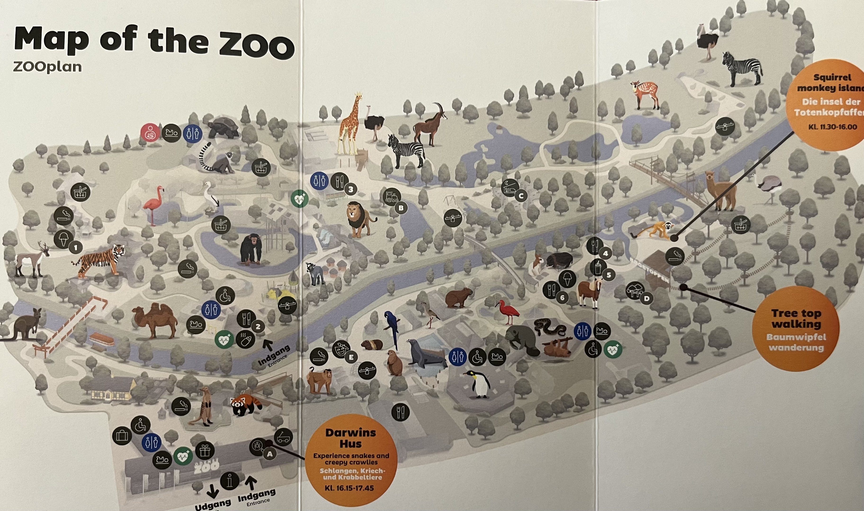 Zoo Map - 2022