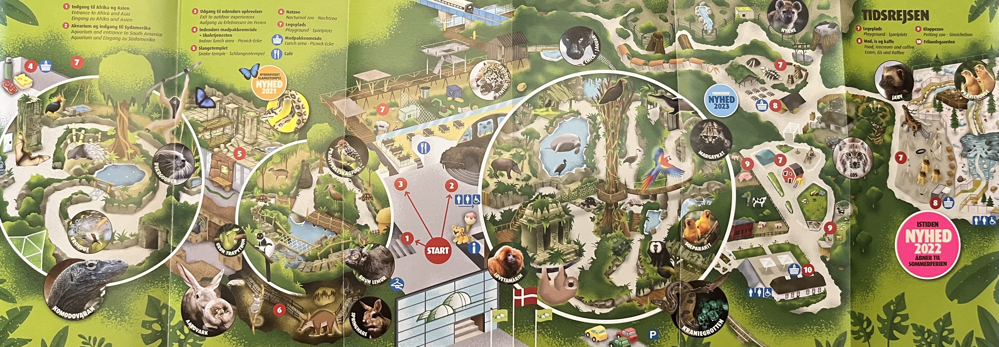 Zoo Map - 2022