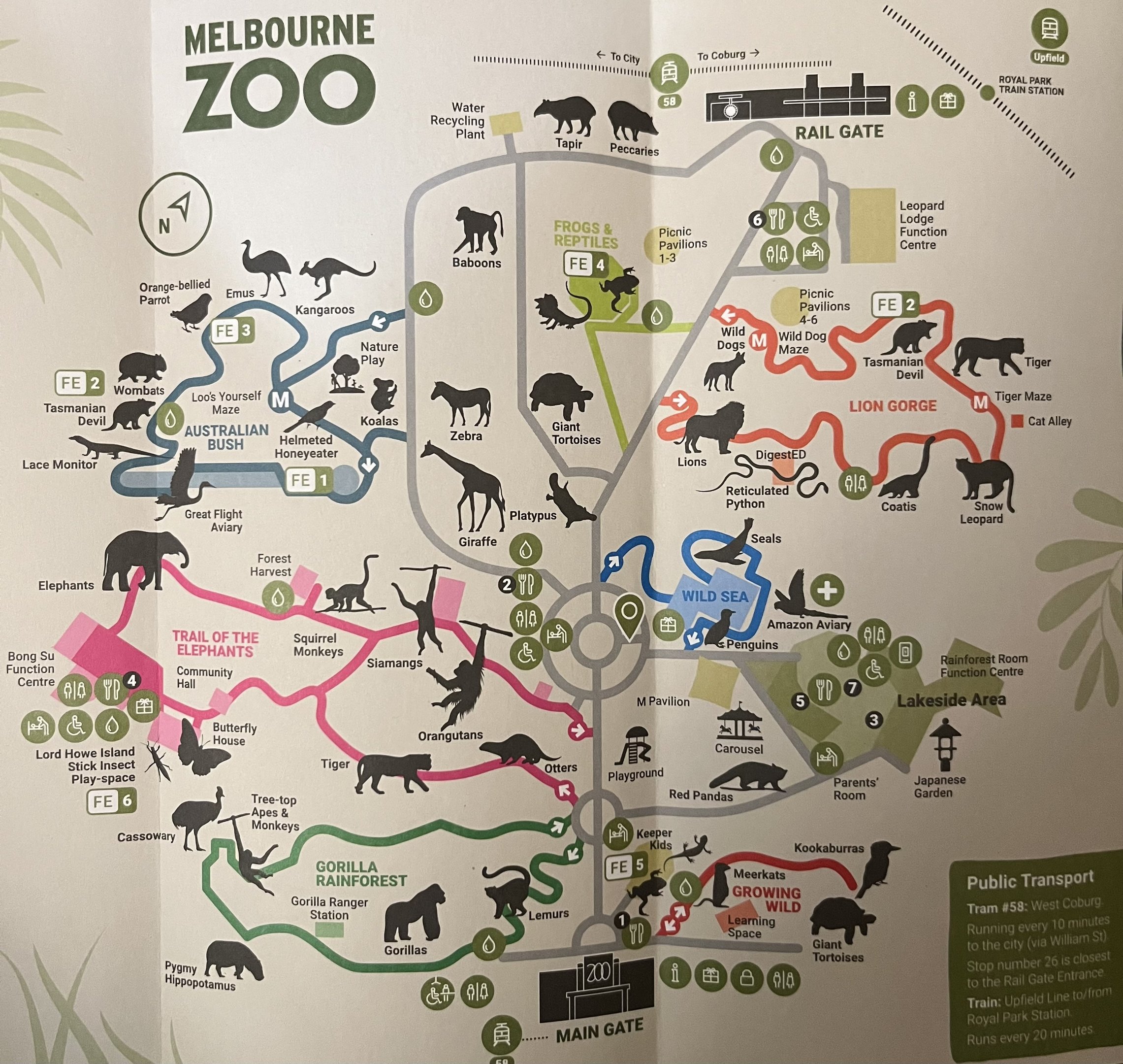 Zoo Map - 2022