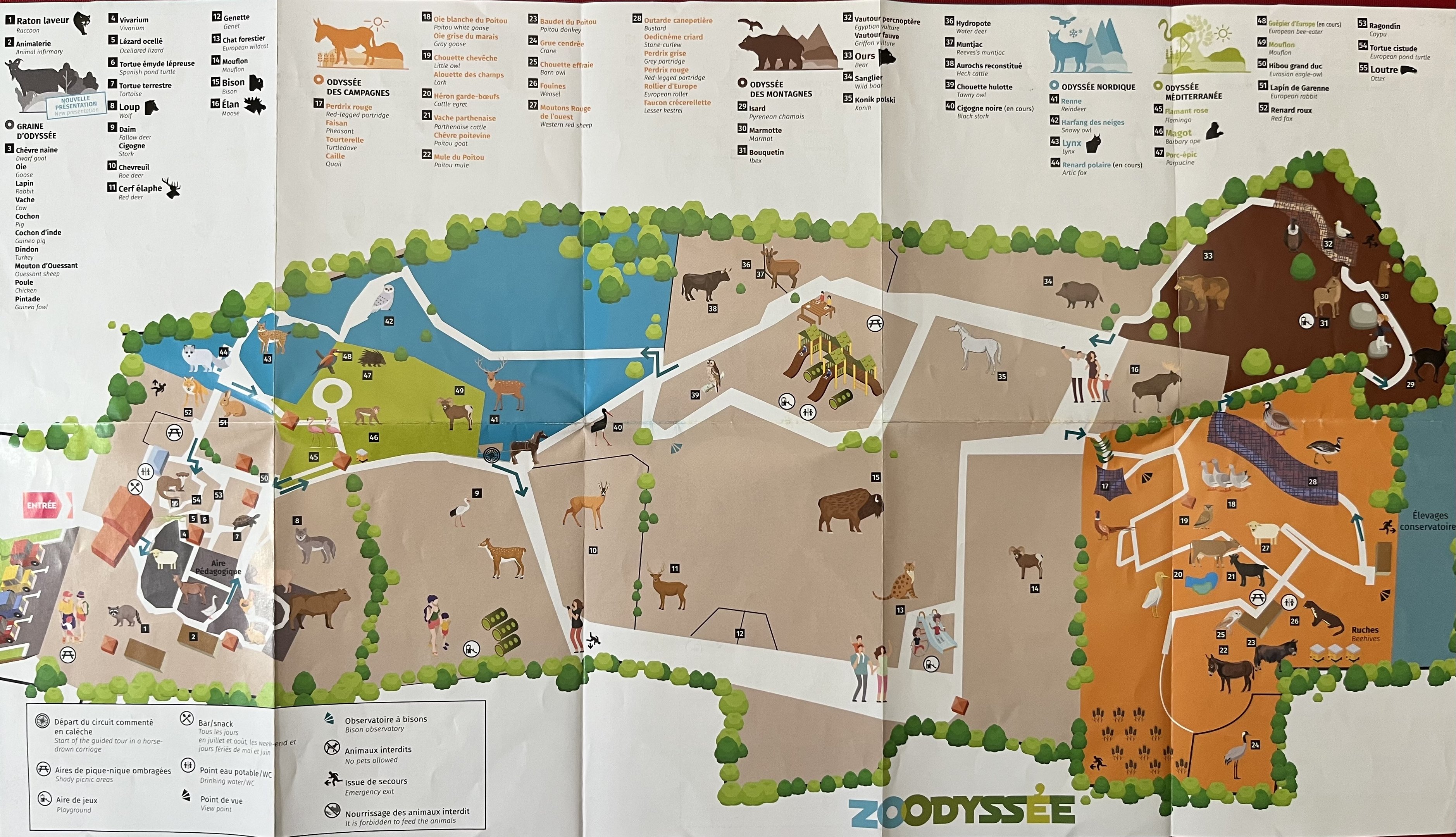 Zoo Map - 2022